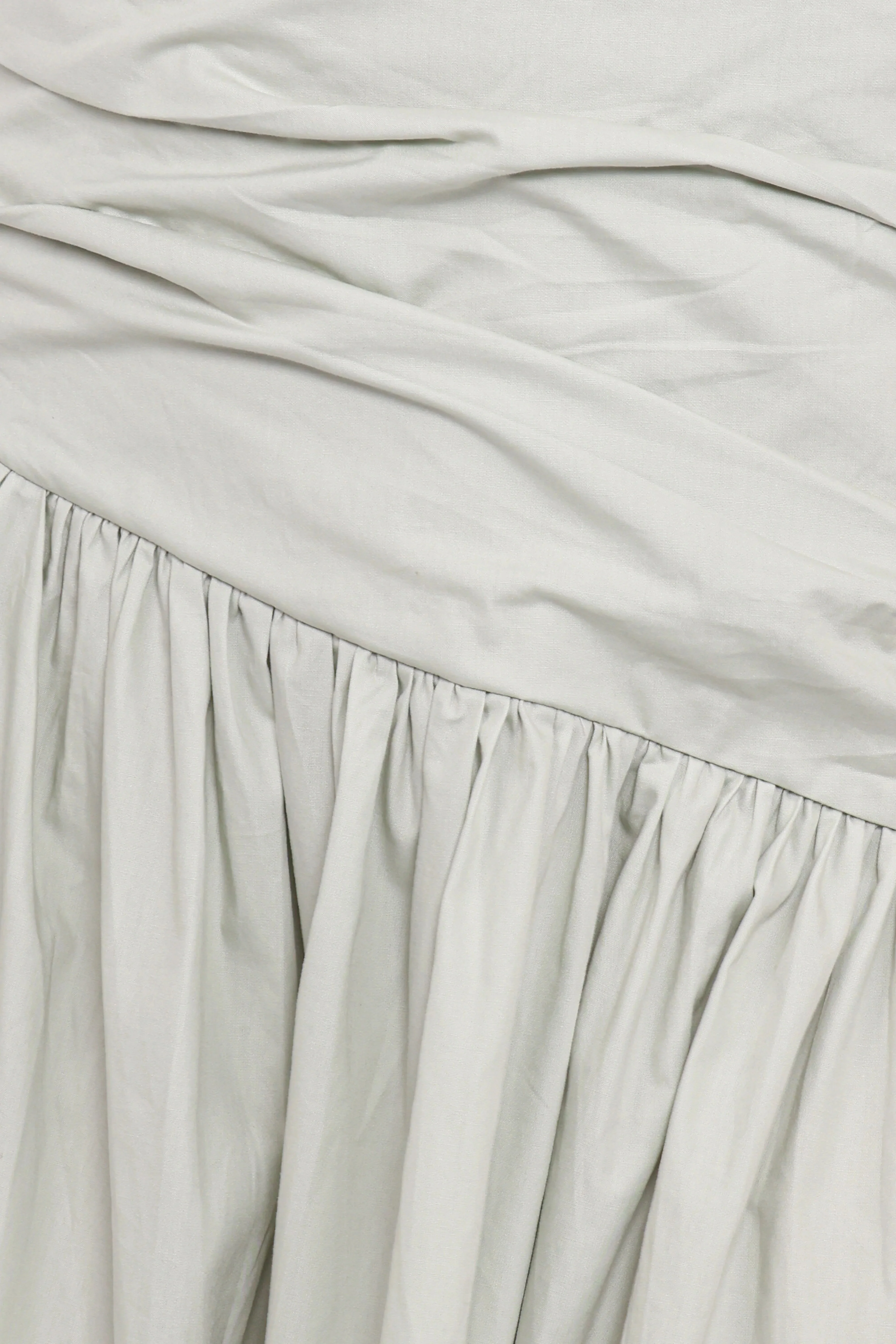 Blanche Strapless Maxi Dress - Mint