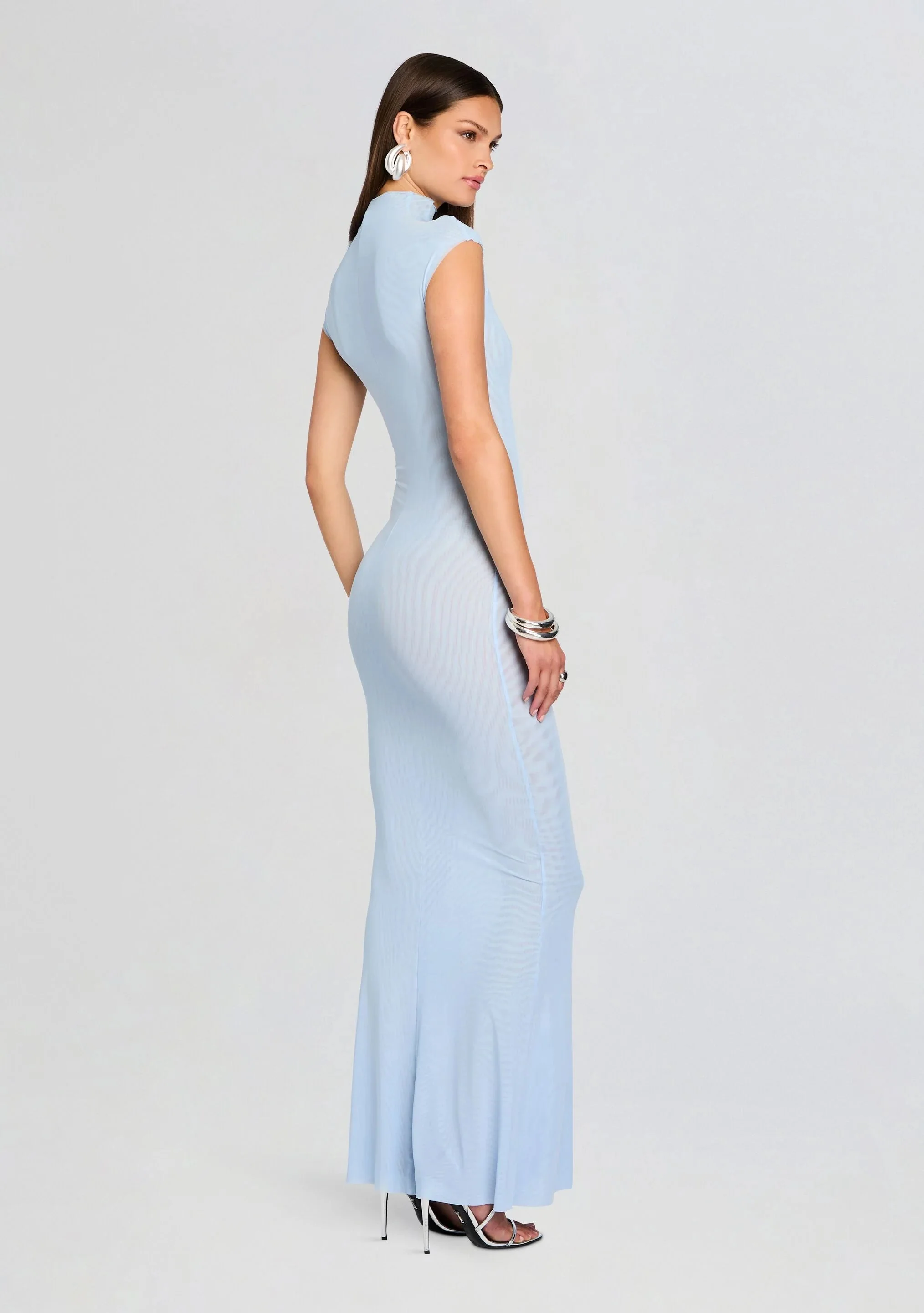 Laissa Mesh Maxi Dress