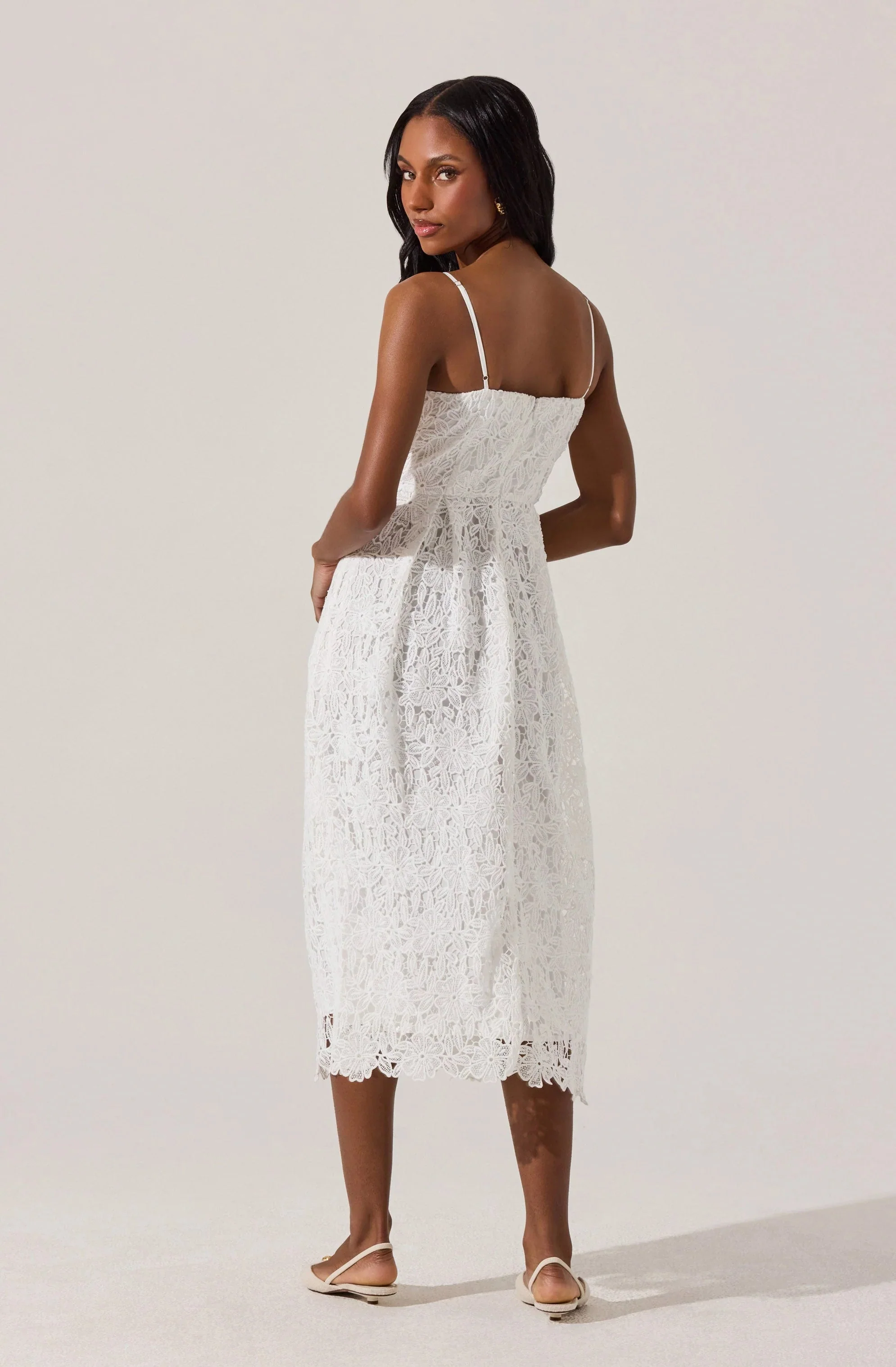 Lace Midi Dress