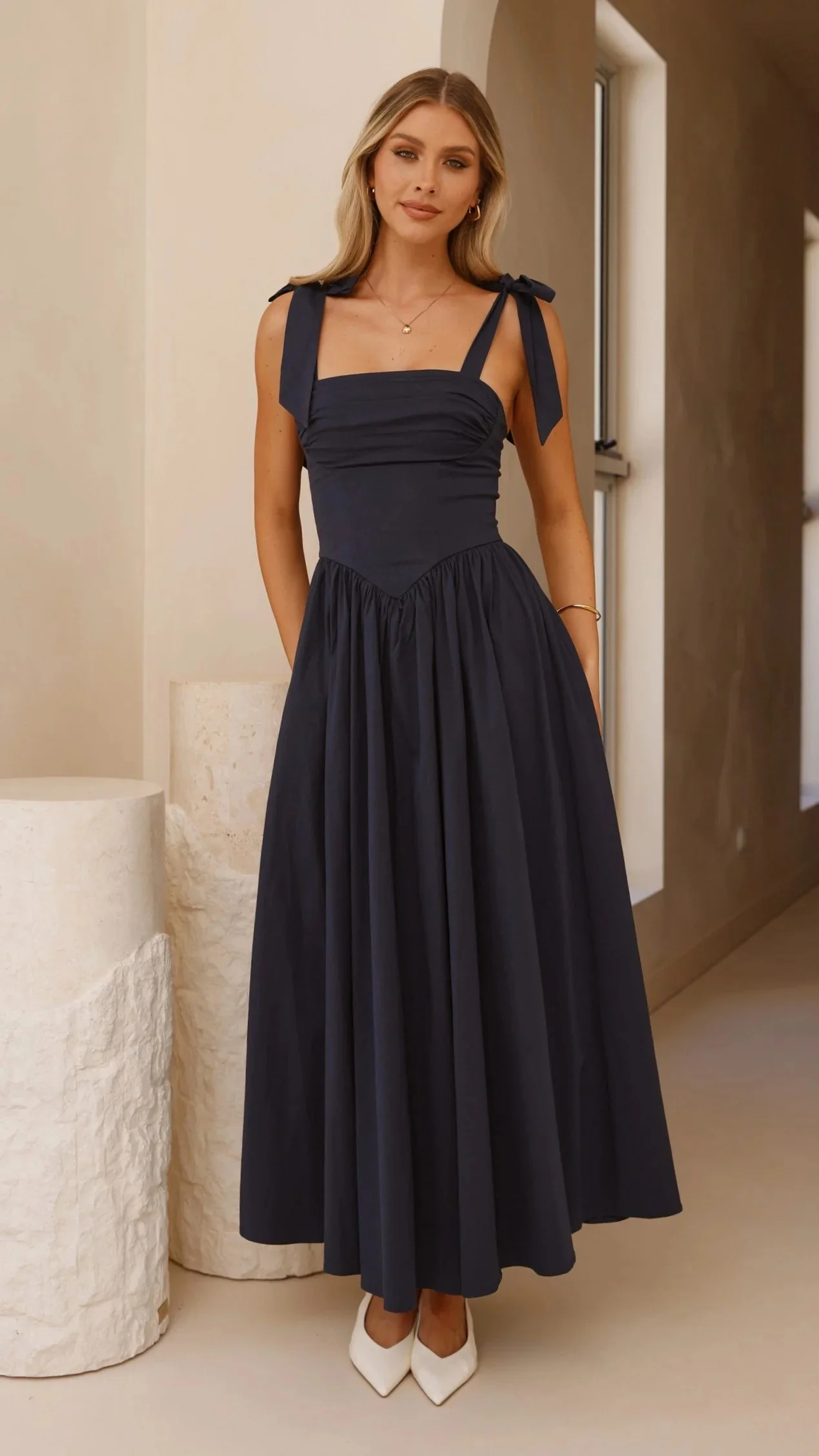 Haisley Maxi Dress - Navy
