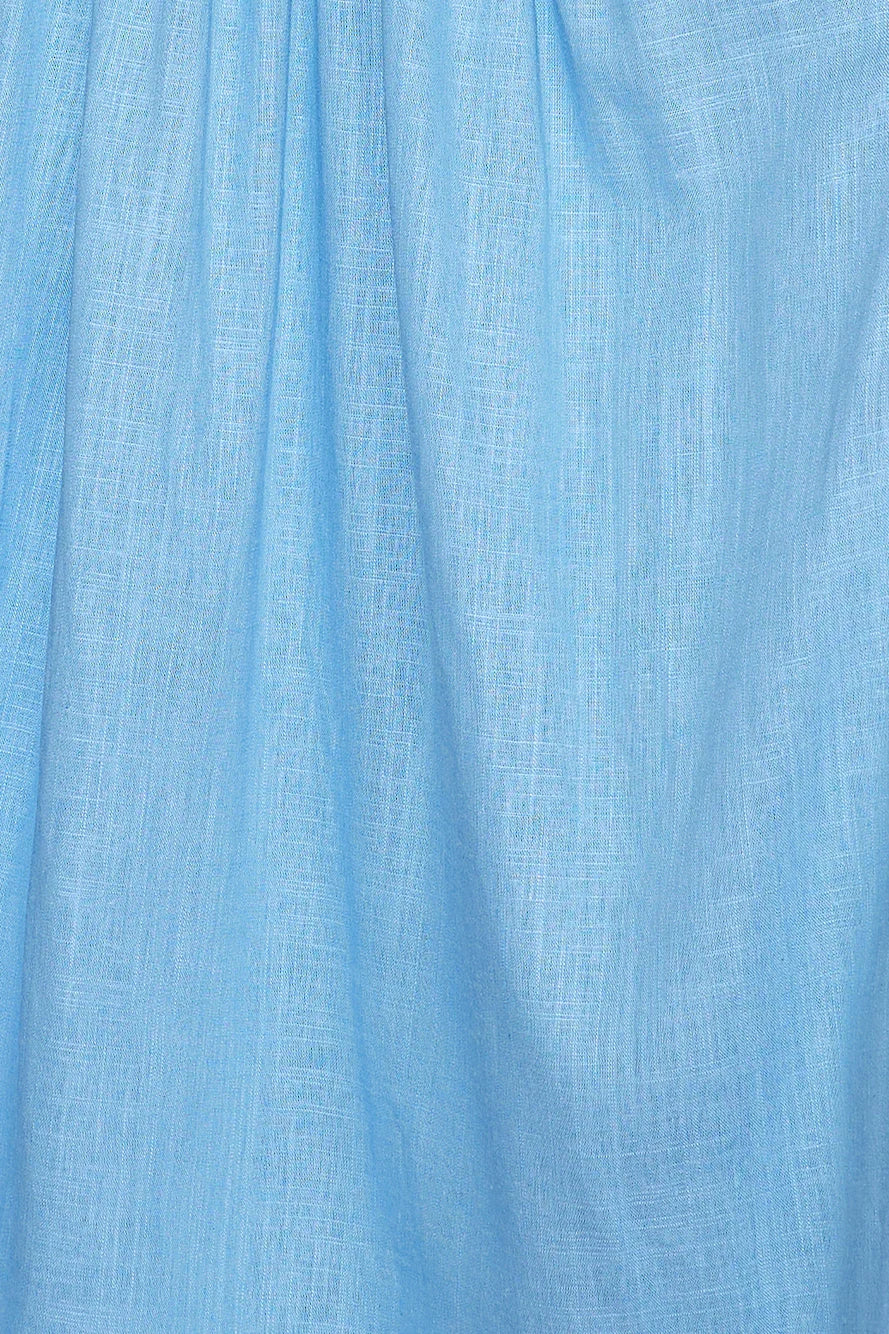 Her Vibe Maxi Skirt Blue