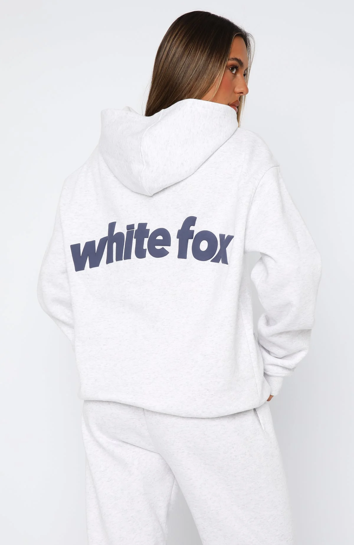 From The Archives Freya Oversized Hoodie Grey Marle