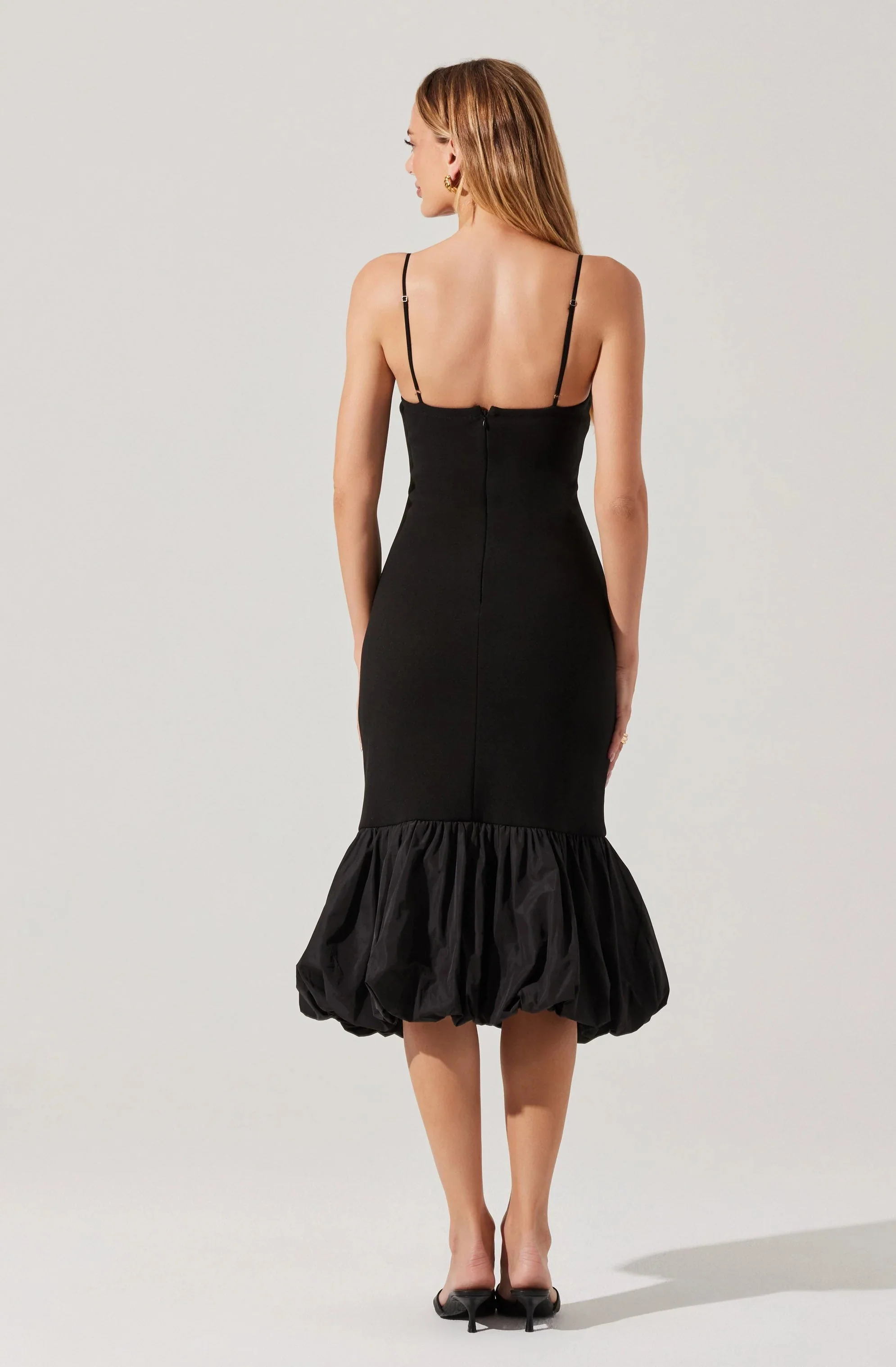 Brittnea Bodycon Bubble Hem Dress