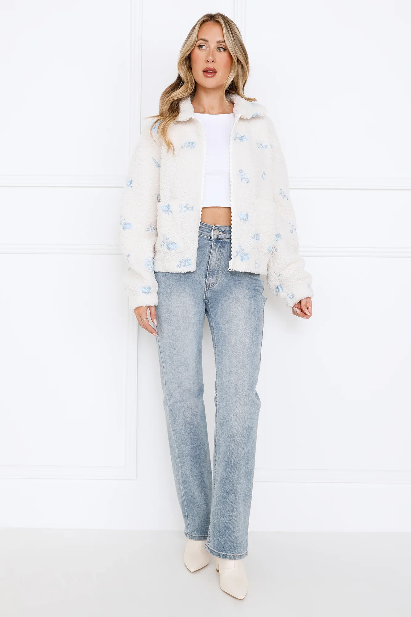 Hibernation Teddy Jacket Cream