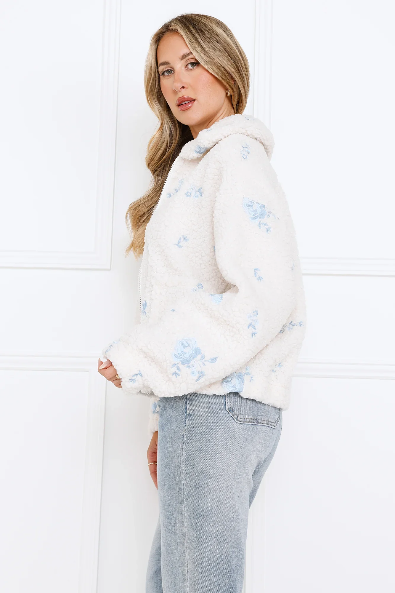 Hibernation Teddy Jacket Cream