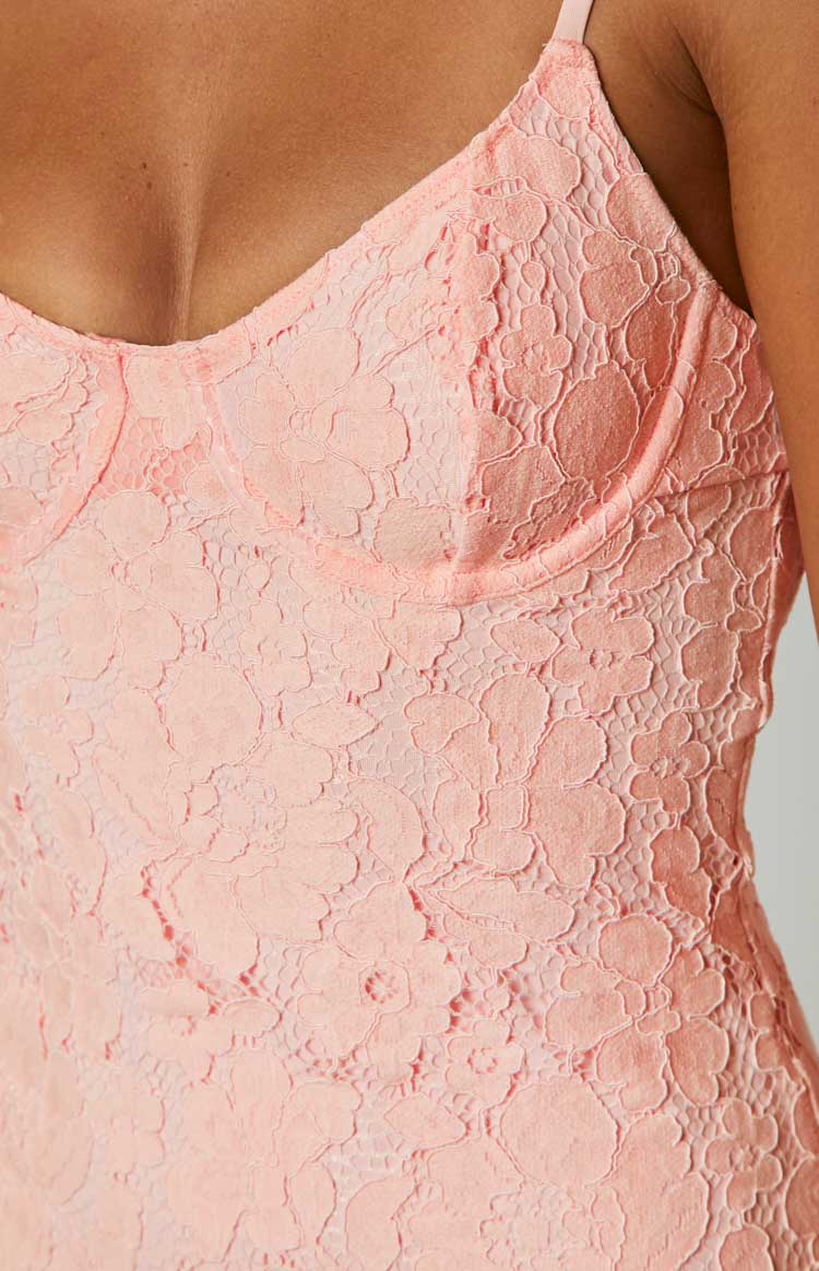 Jillian Pink Mini Dress