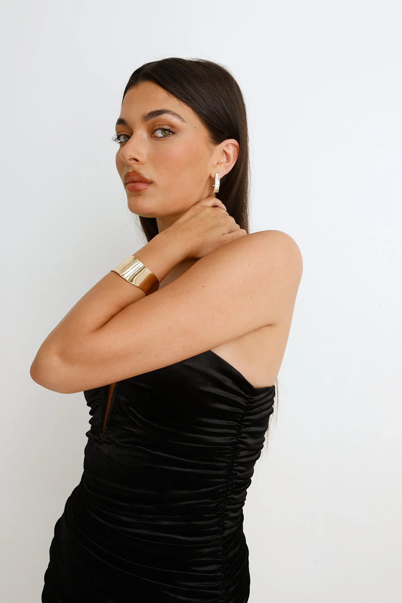 Icon Edit Cuff Bracelet Gold