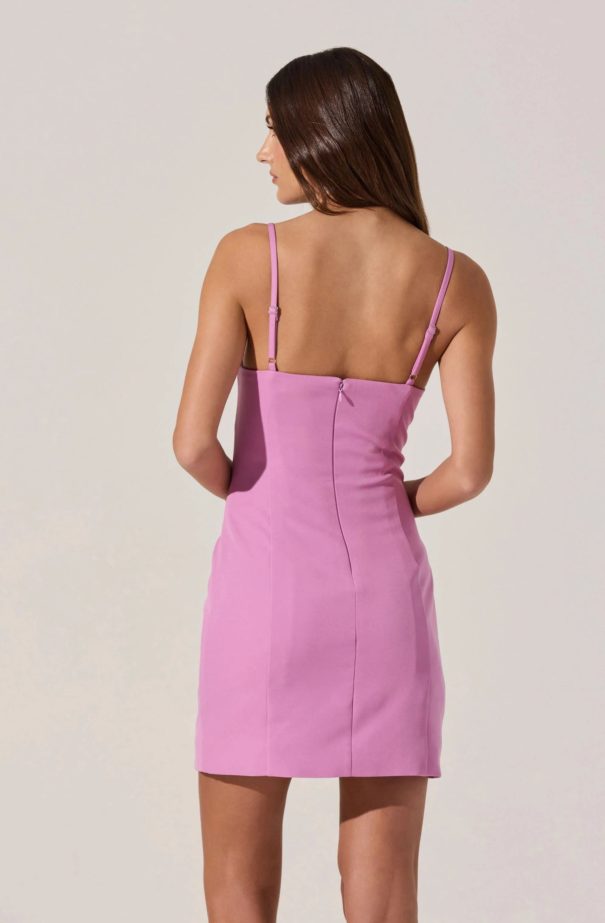 Bow Detail Bustier Mini Dress