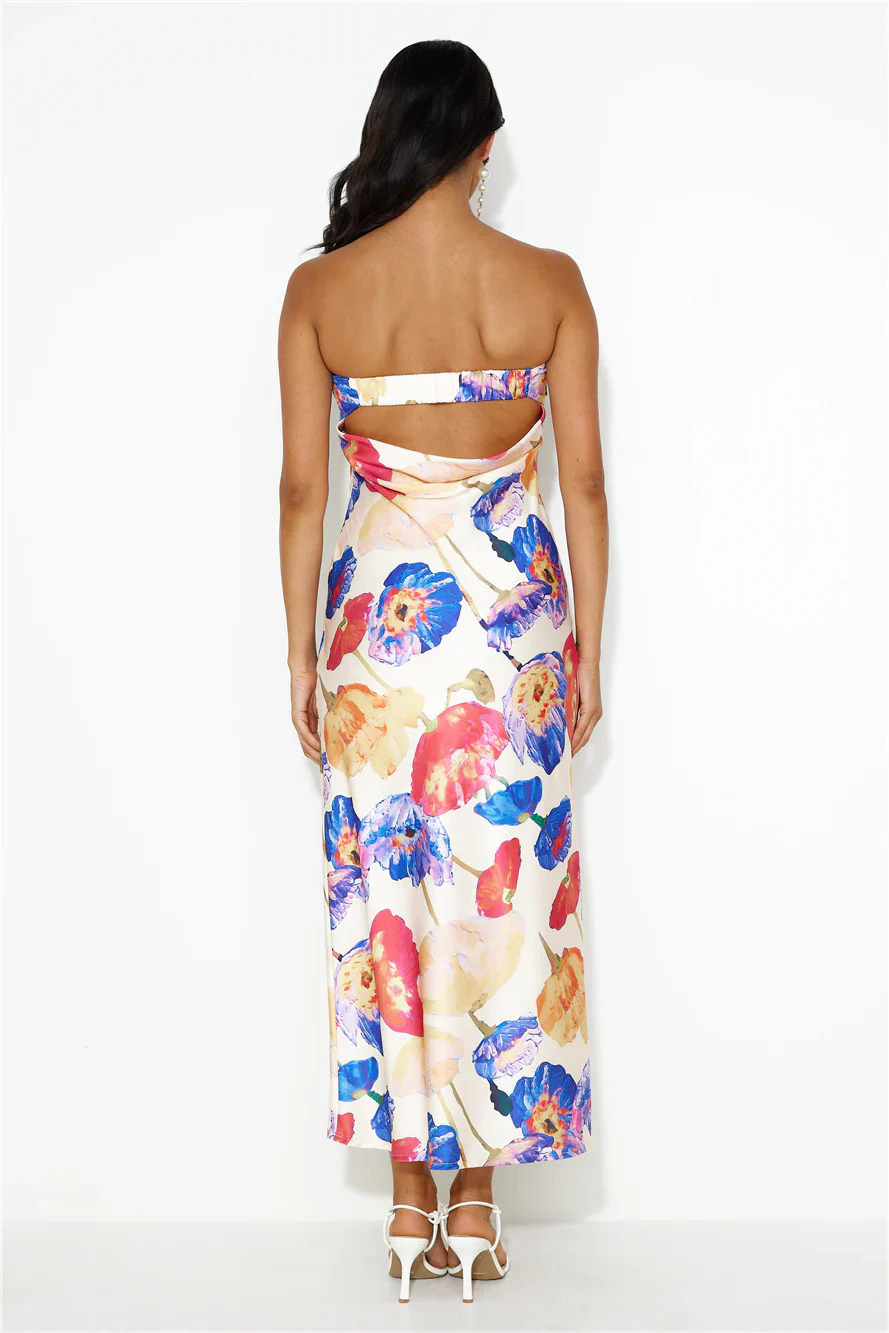 High Beams Maxi Dress Yellow