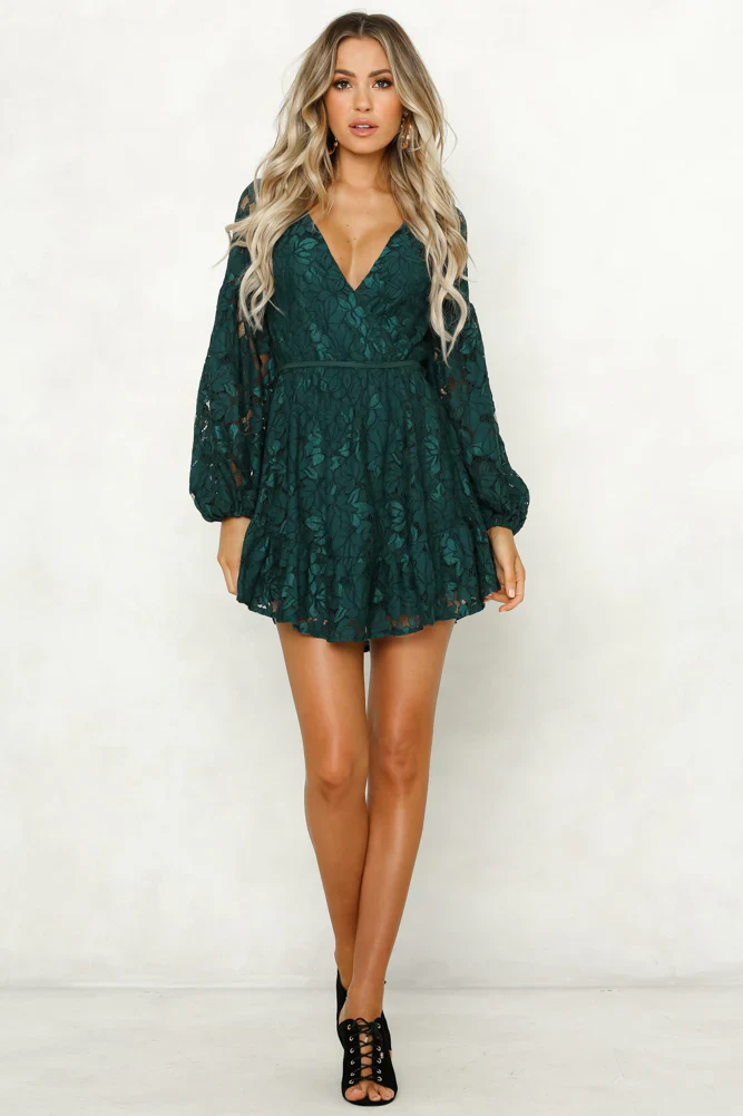 Hit The Mark Dress Teal