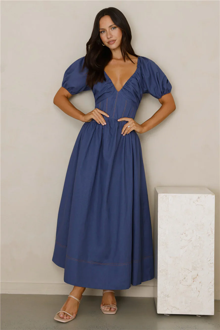 Iconic Always Maxi Dress Navy