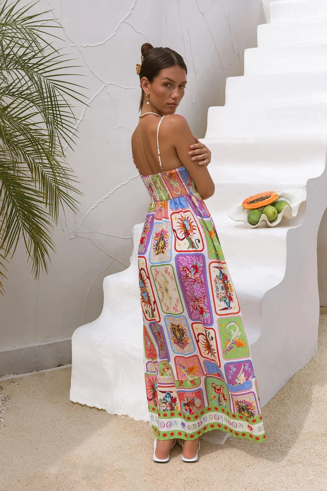 Bohemian Maxi Dress Print