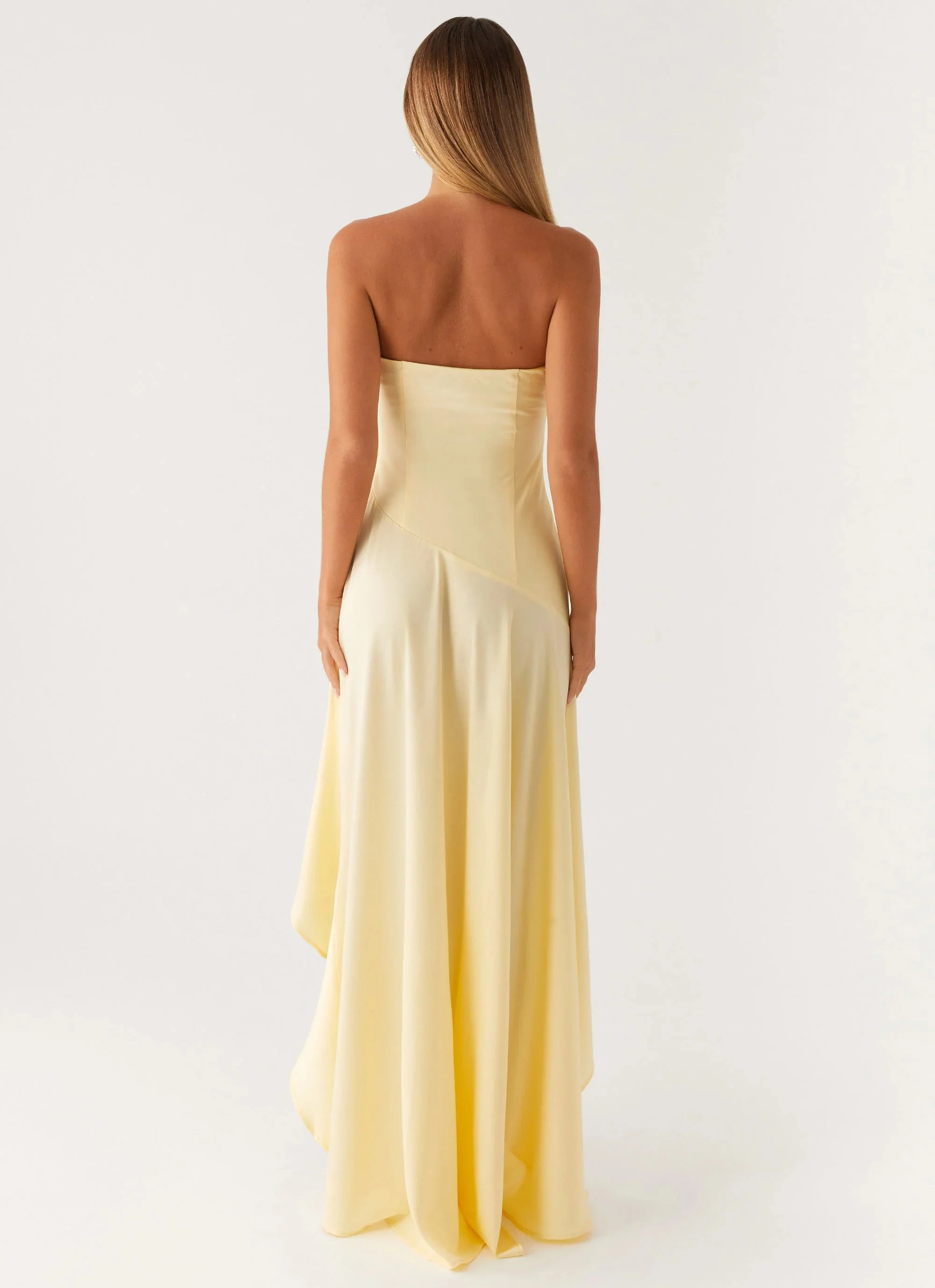Bodie Maxi Dress - Pastel Yellow