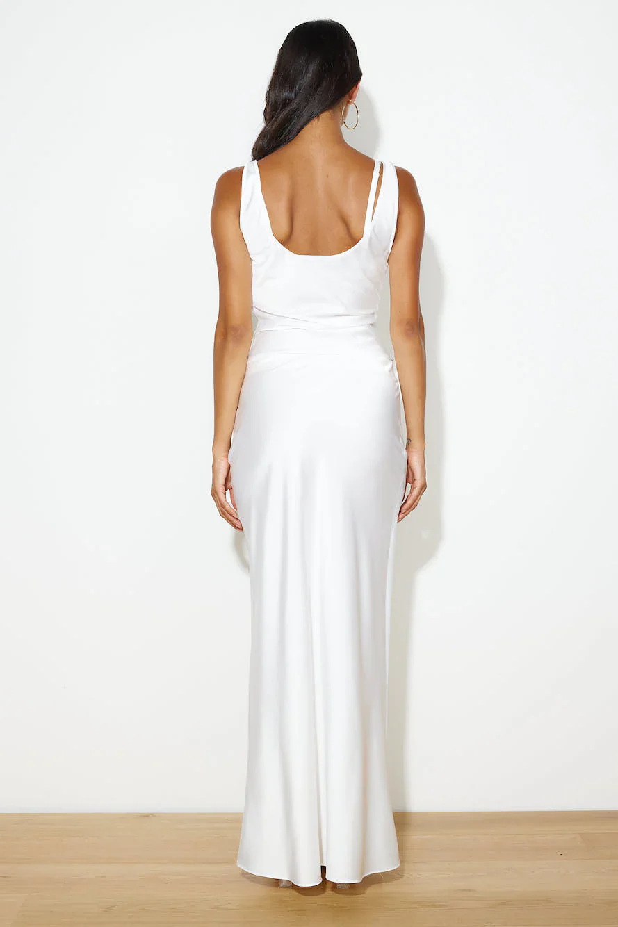 LIONESS Delilah Top Porcelain