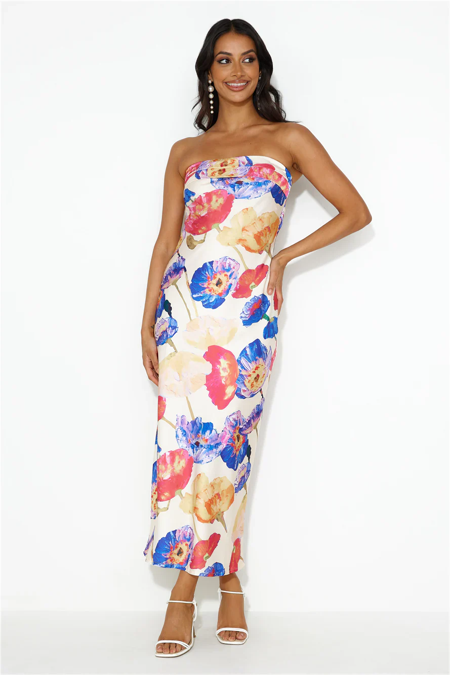 High Beams Maxi Dress Yellow