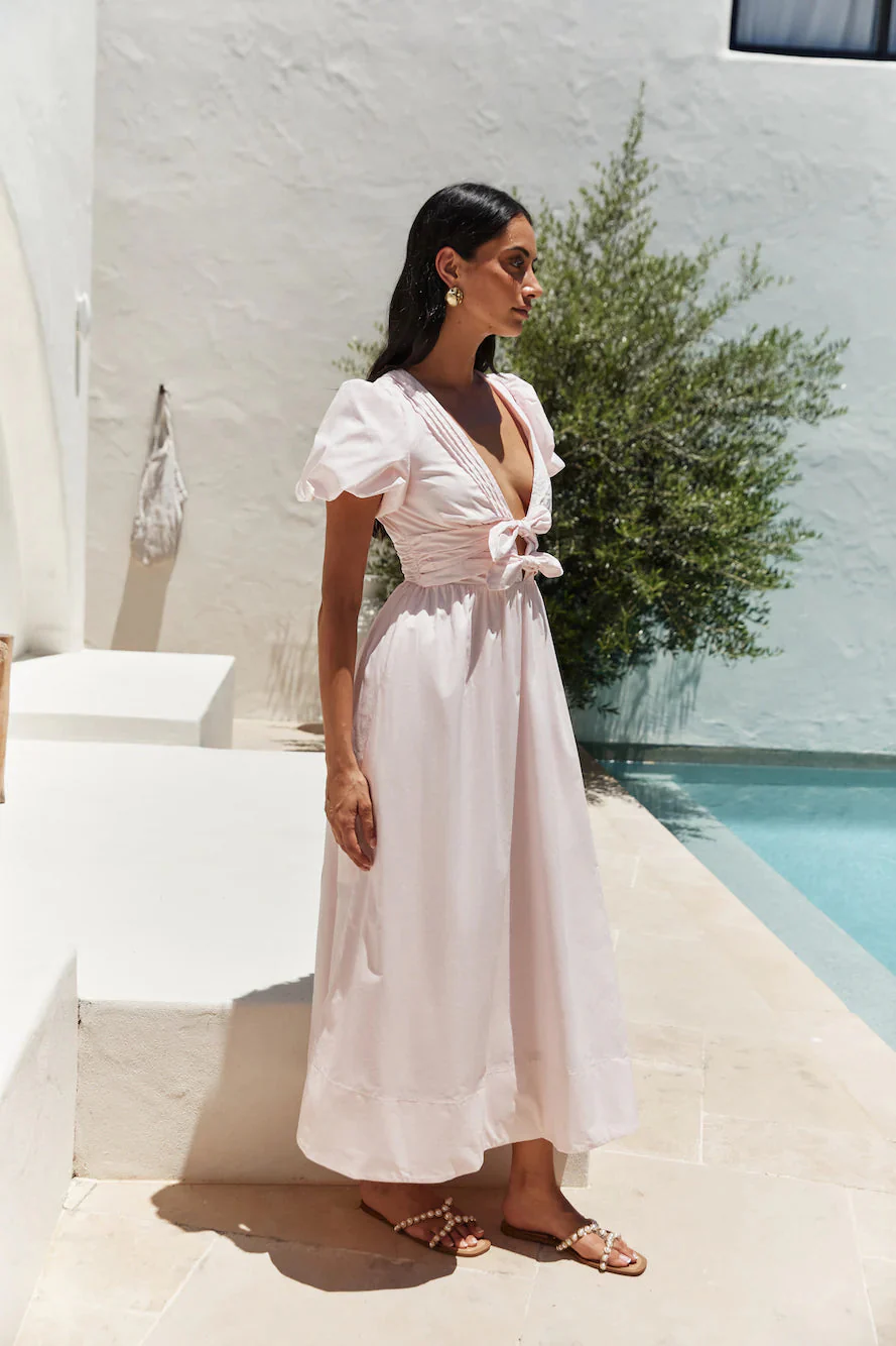 Simple Story Maxi Dress Pink