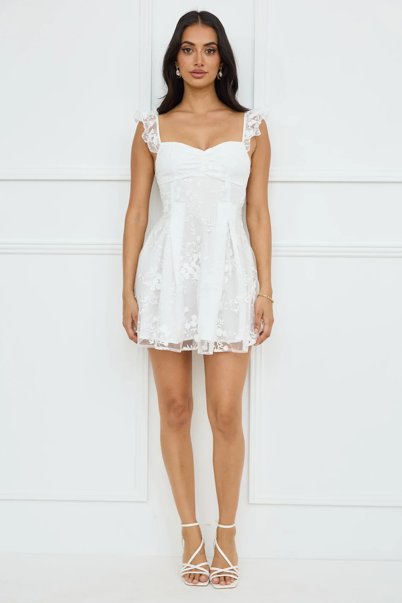 Indy Mini Dress White