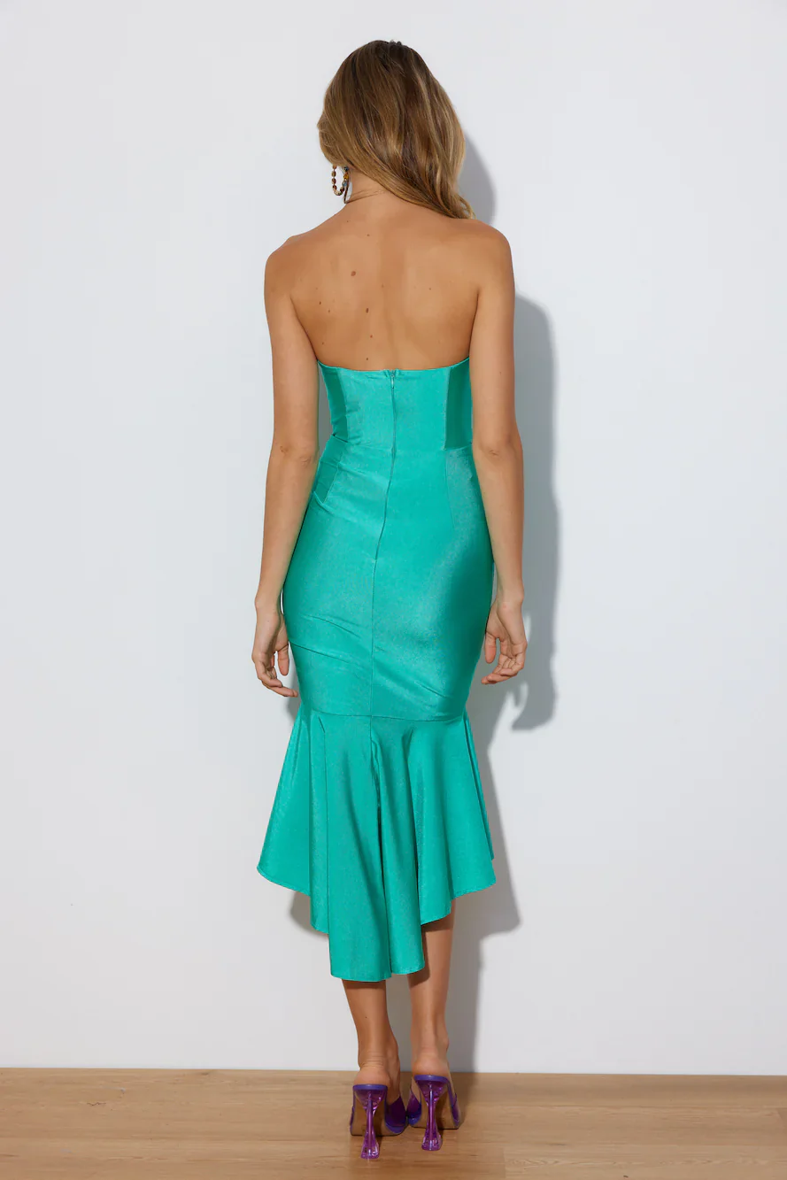 Let's Dance Midi Dress Melon