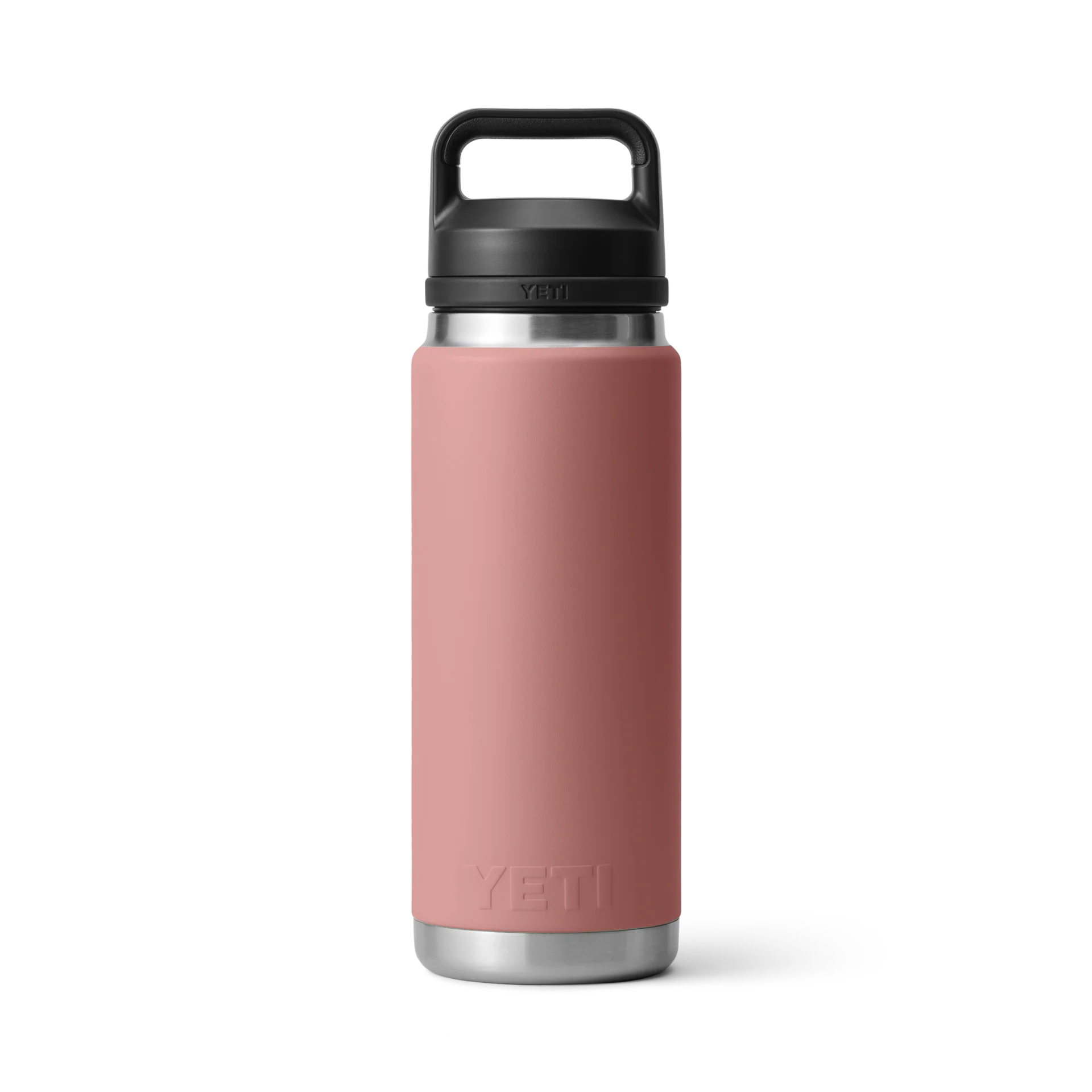 YETI 26 oz Insulated Straw Cap Water Bottle Leak-Resistant-Sandstone Pink
