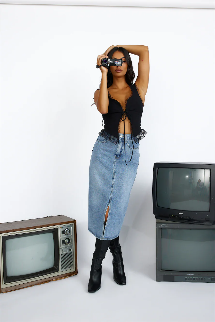 LIONESS Resurgence Cami Top Onyx