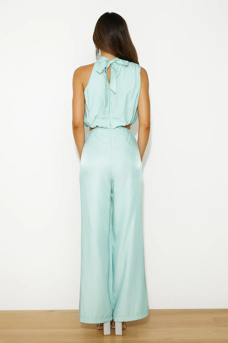 Her Values Jumpsuit Sage