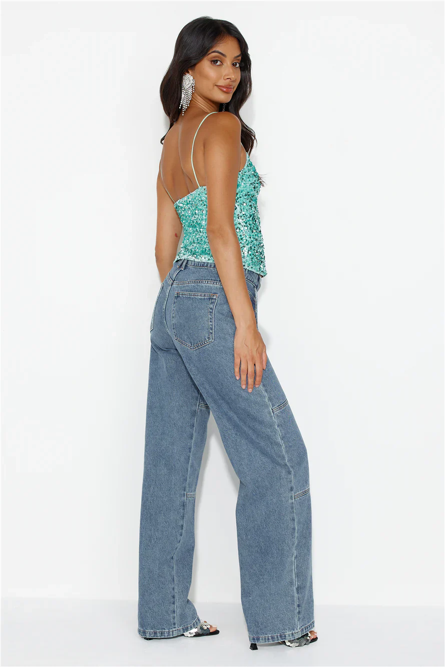 LIONESS Freedom Jean Blue Denim