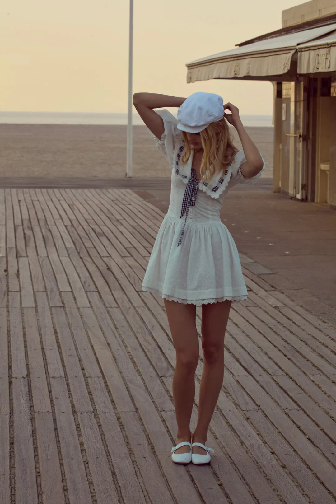 Ruby Ribbon Mini Dress