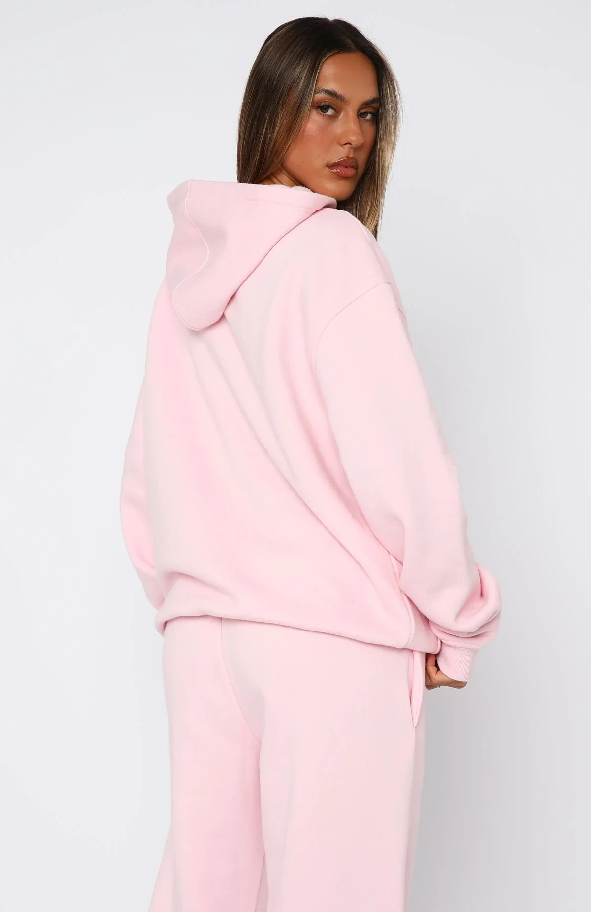 From The Archives Lexi Oversized Hoodie Pink