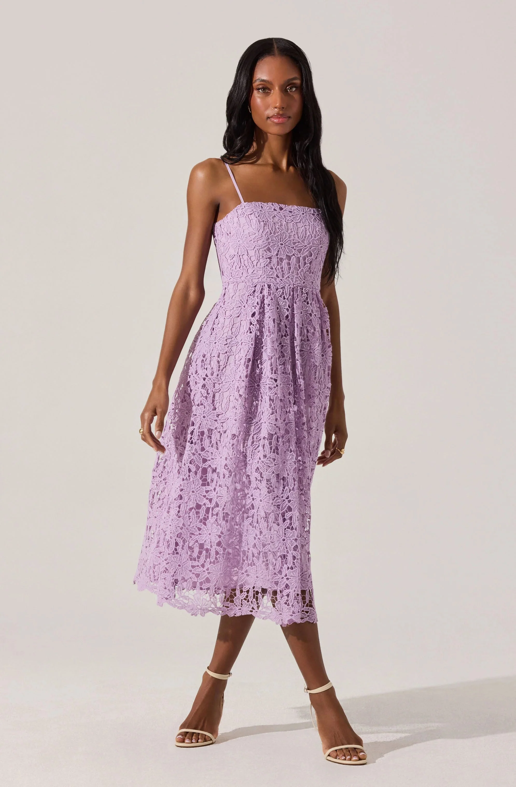 Lace Midi Dress