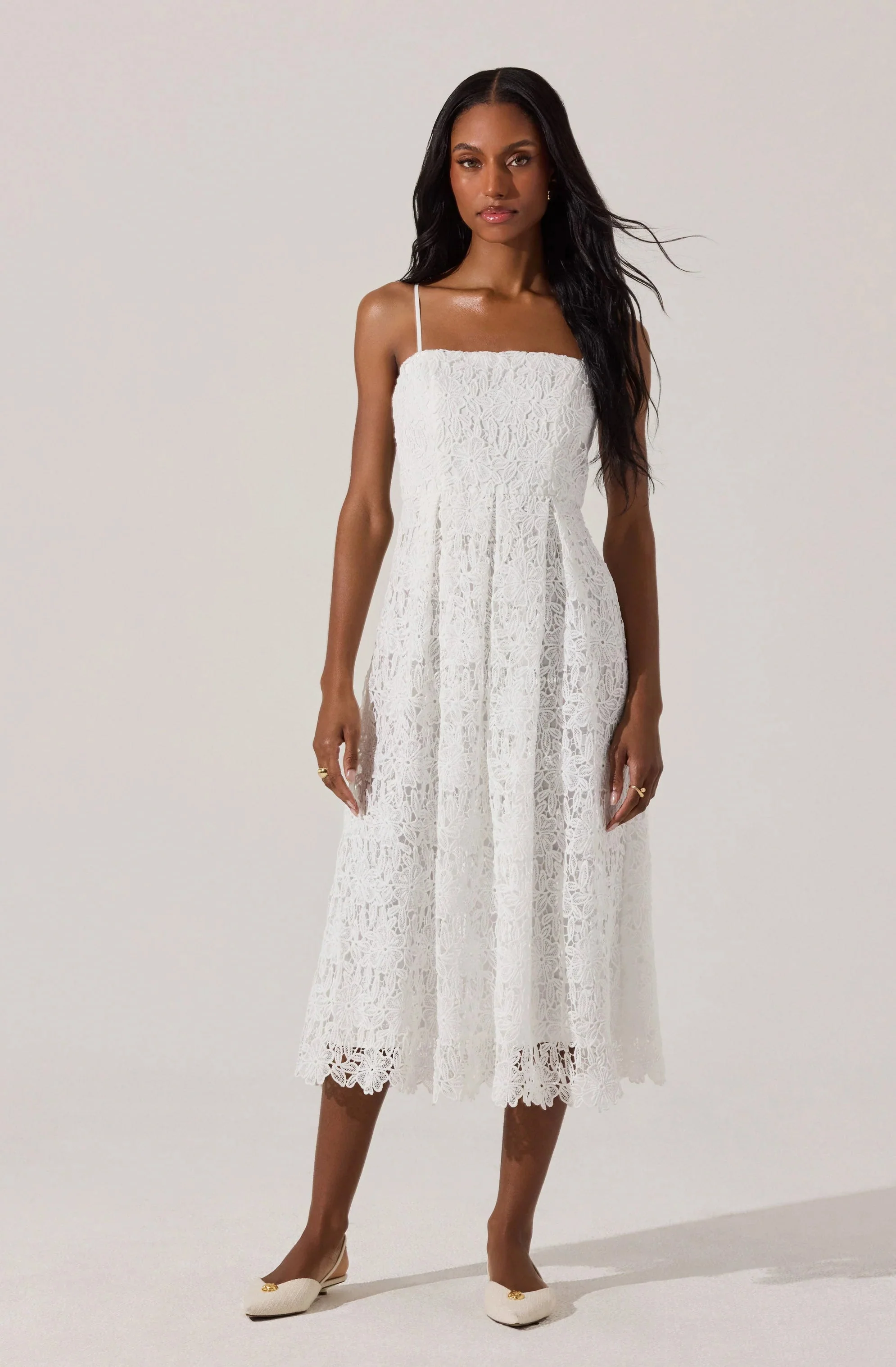 Lace Midi Dress