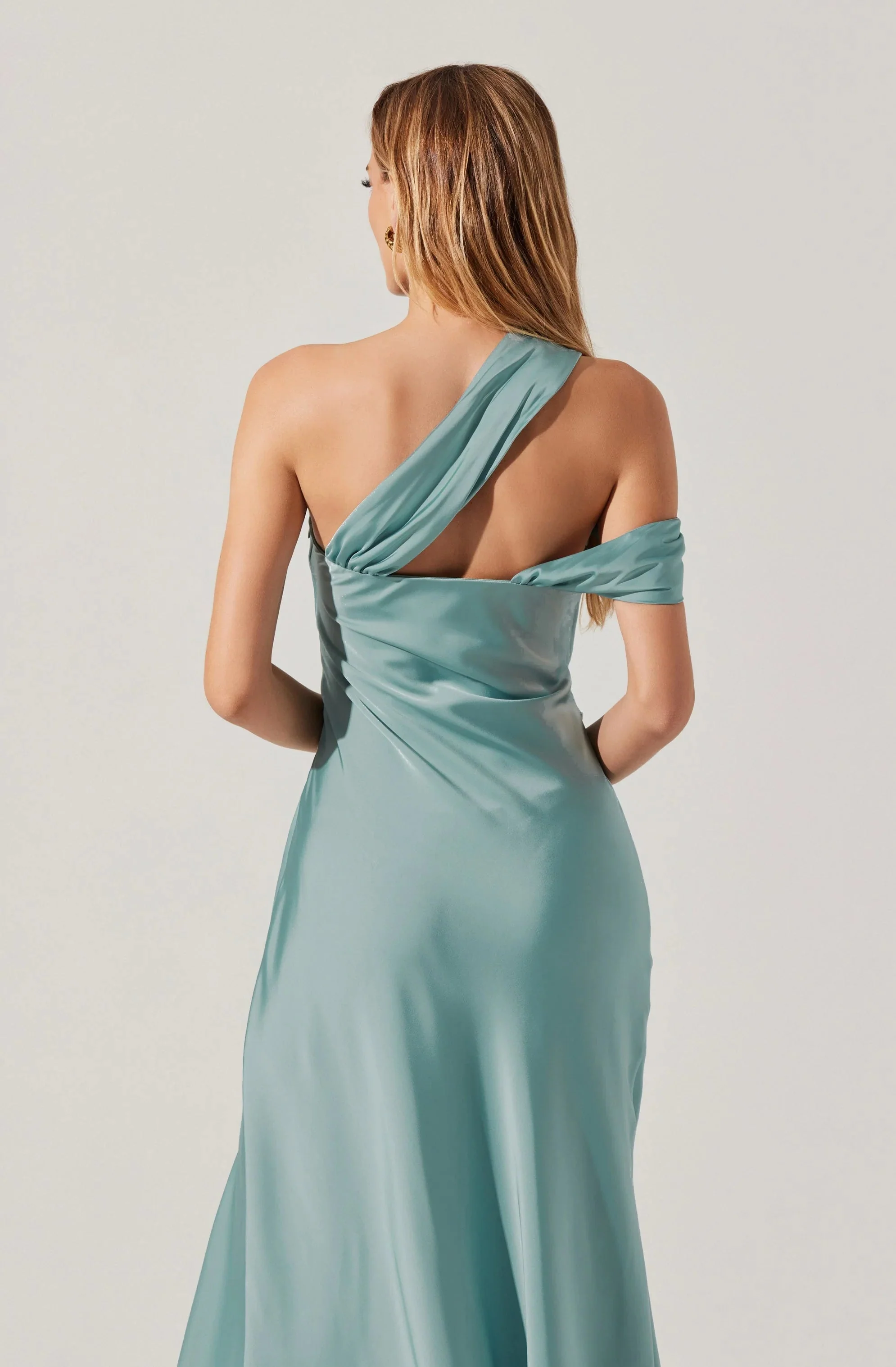 Cersei One Shoulder Midi Dress