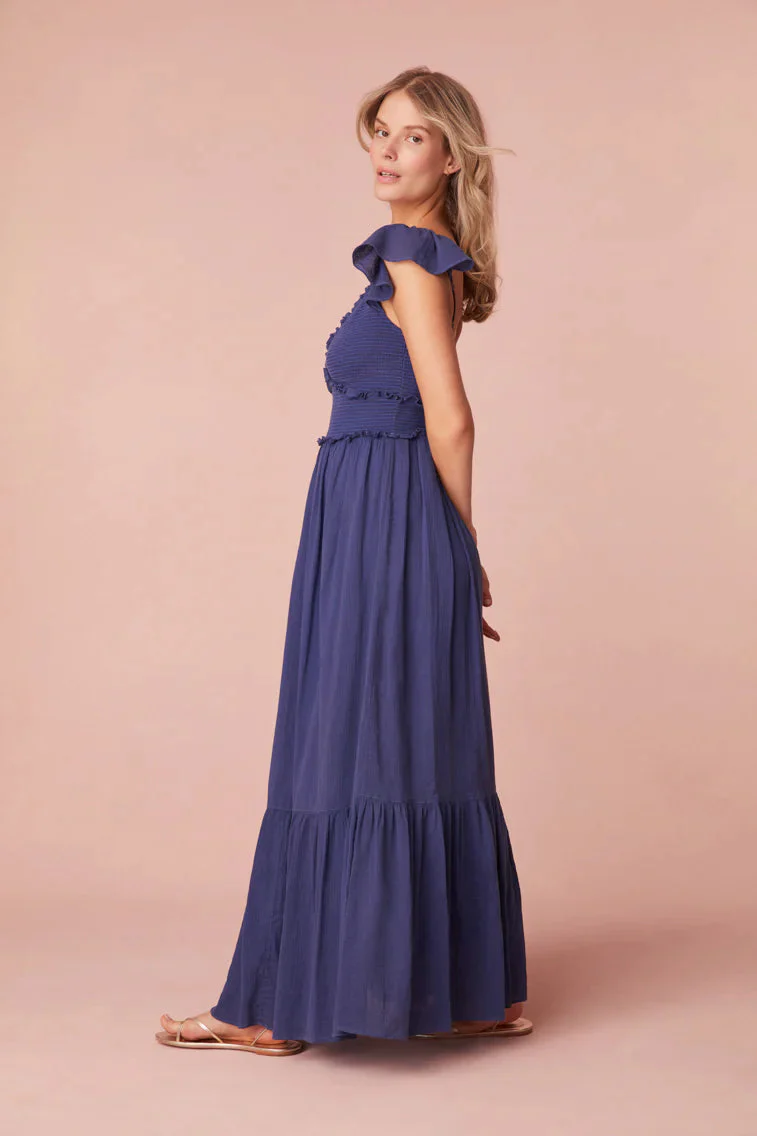 Katina Cotton Maxi Dress