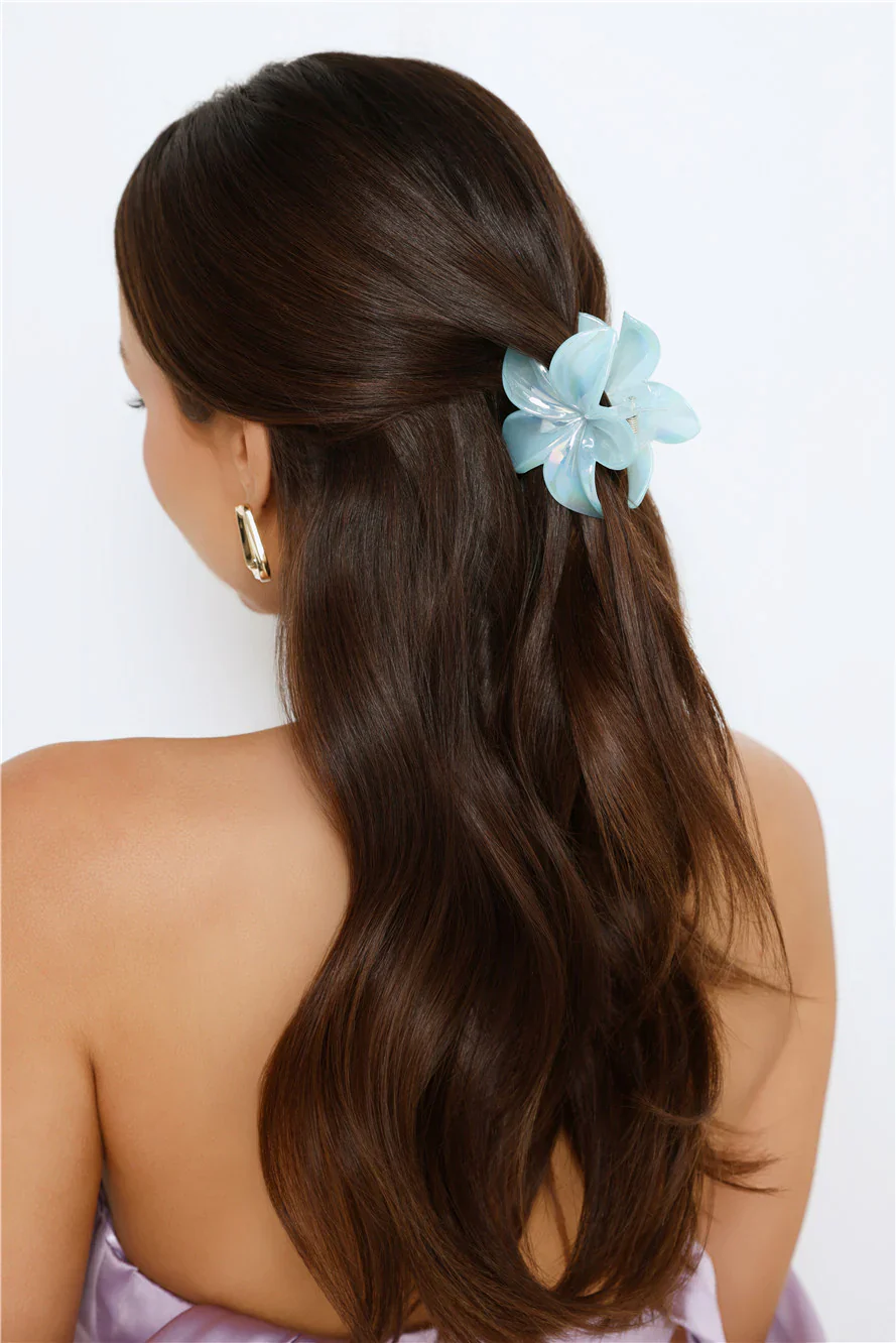Island Girl Claw Clip Blue