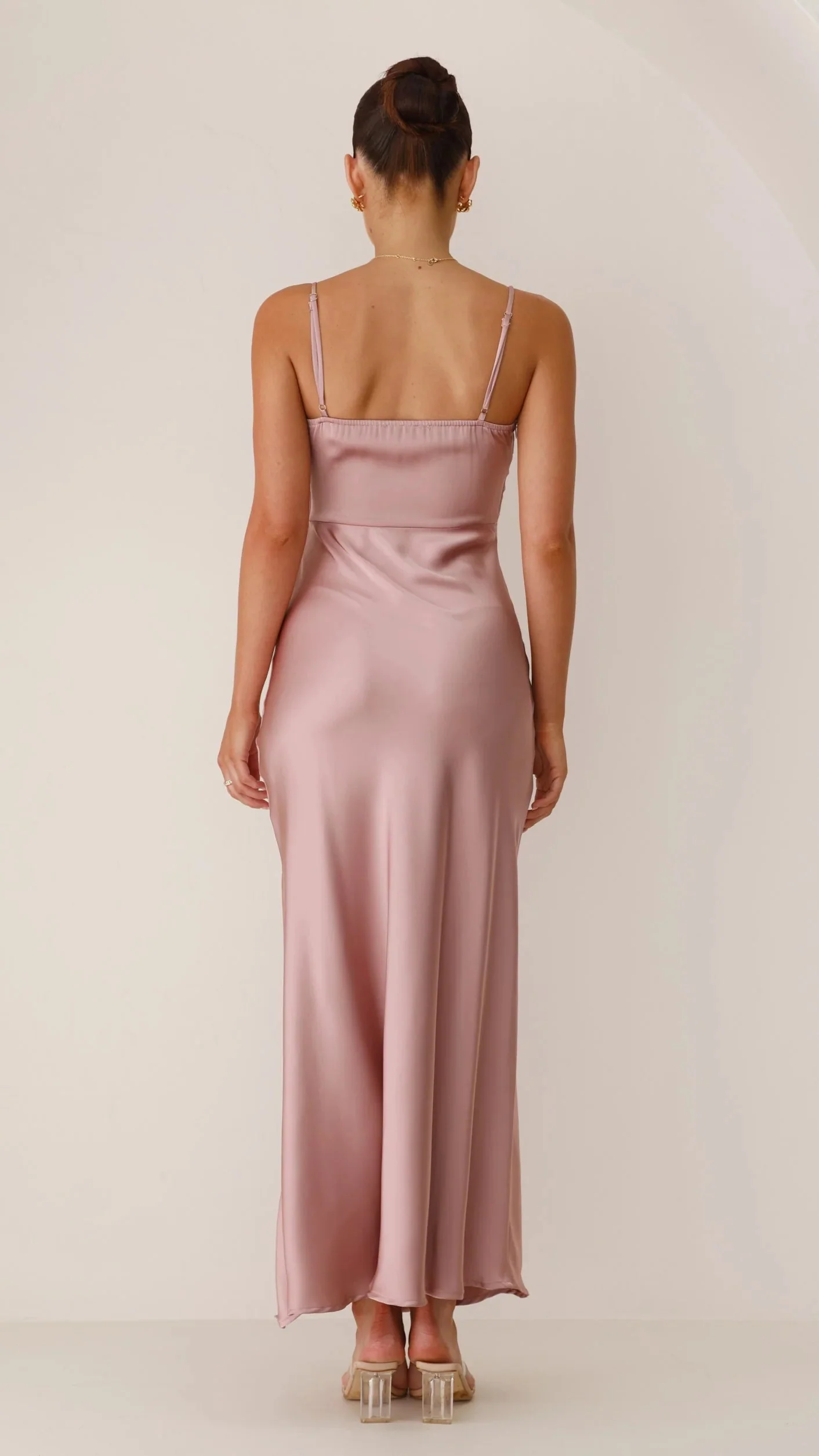 Ilana Maxi Dress - Dusty Pink