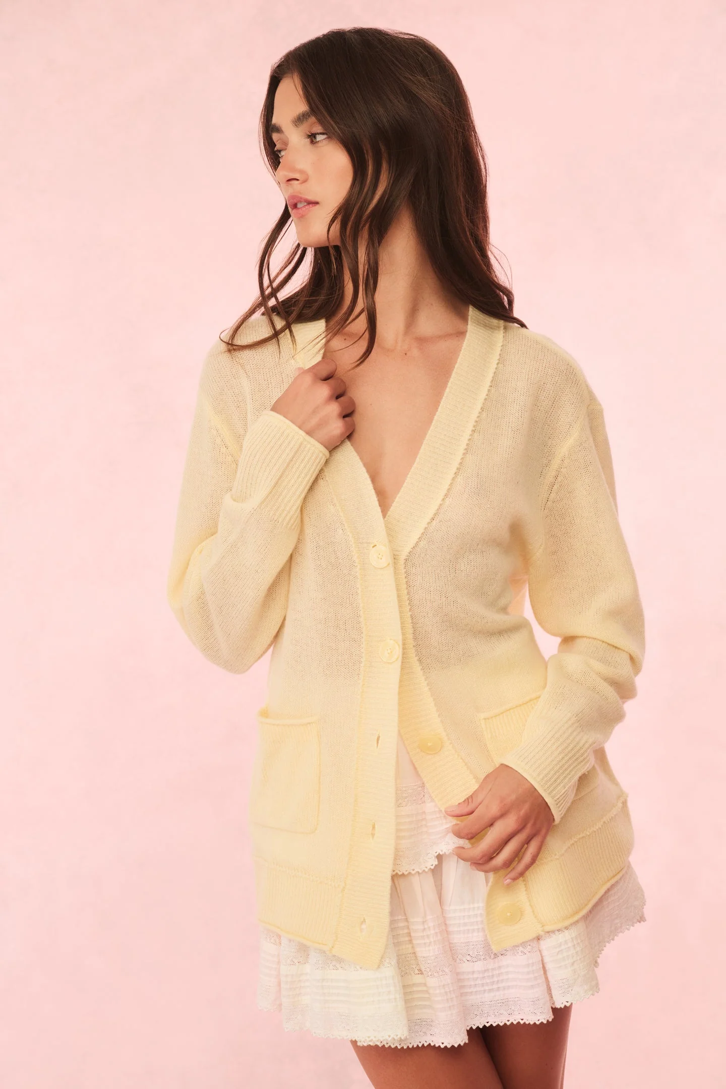 Applene Cashmere Cardigan
