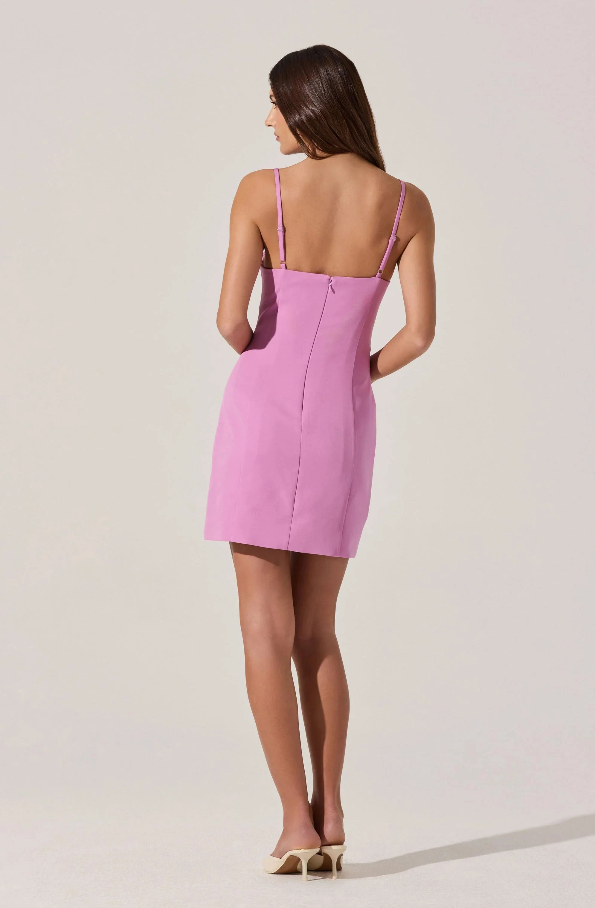Bow Detail Bustier Mini Dress