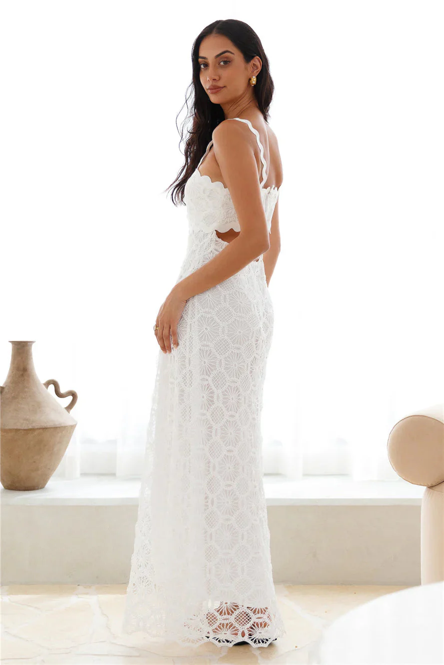 Blanca Maxi Dress White