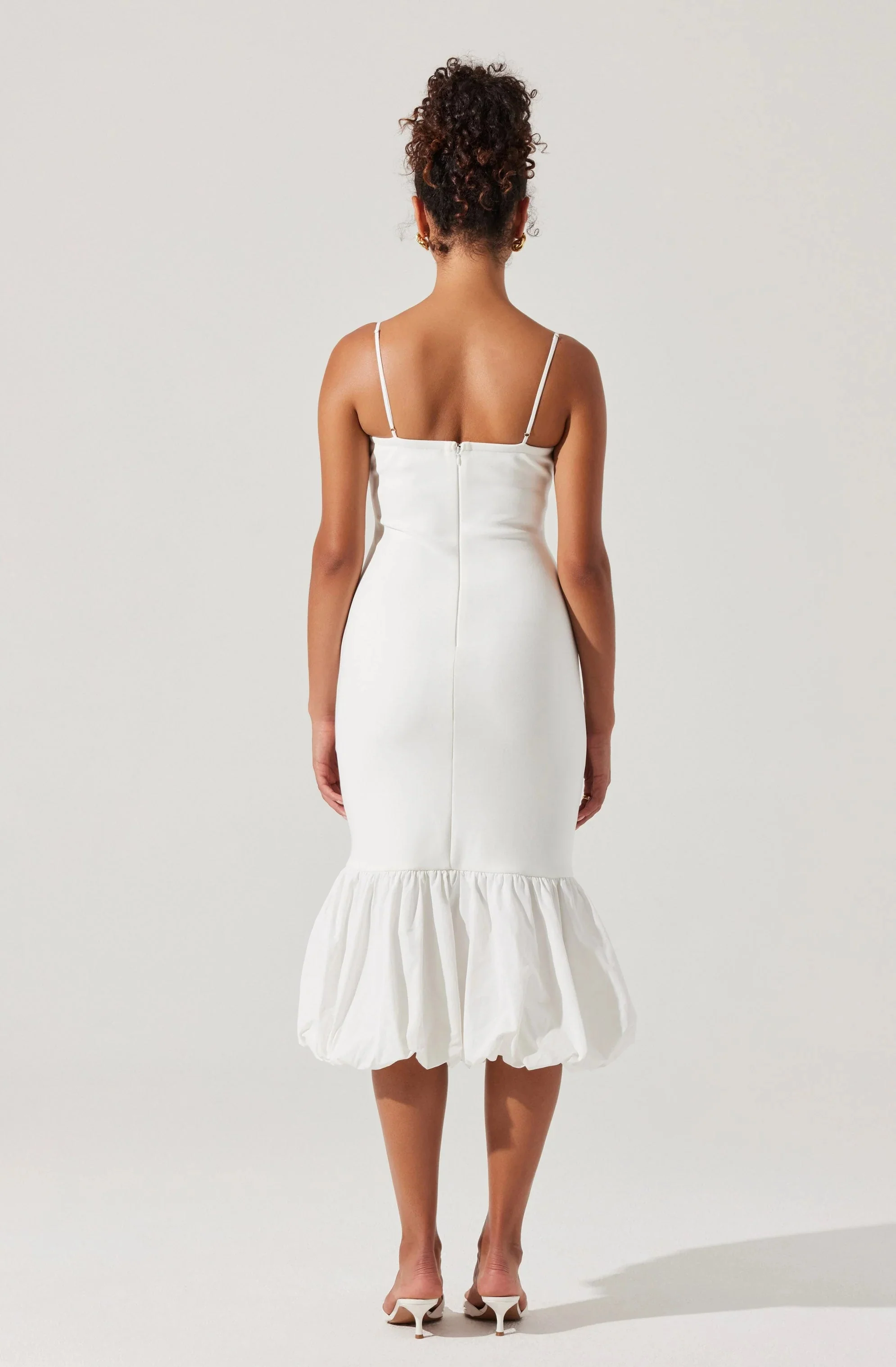 Brittnea Bodycon Bubble Hem Dress