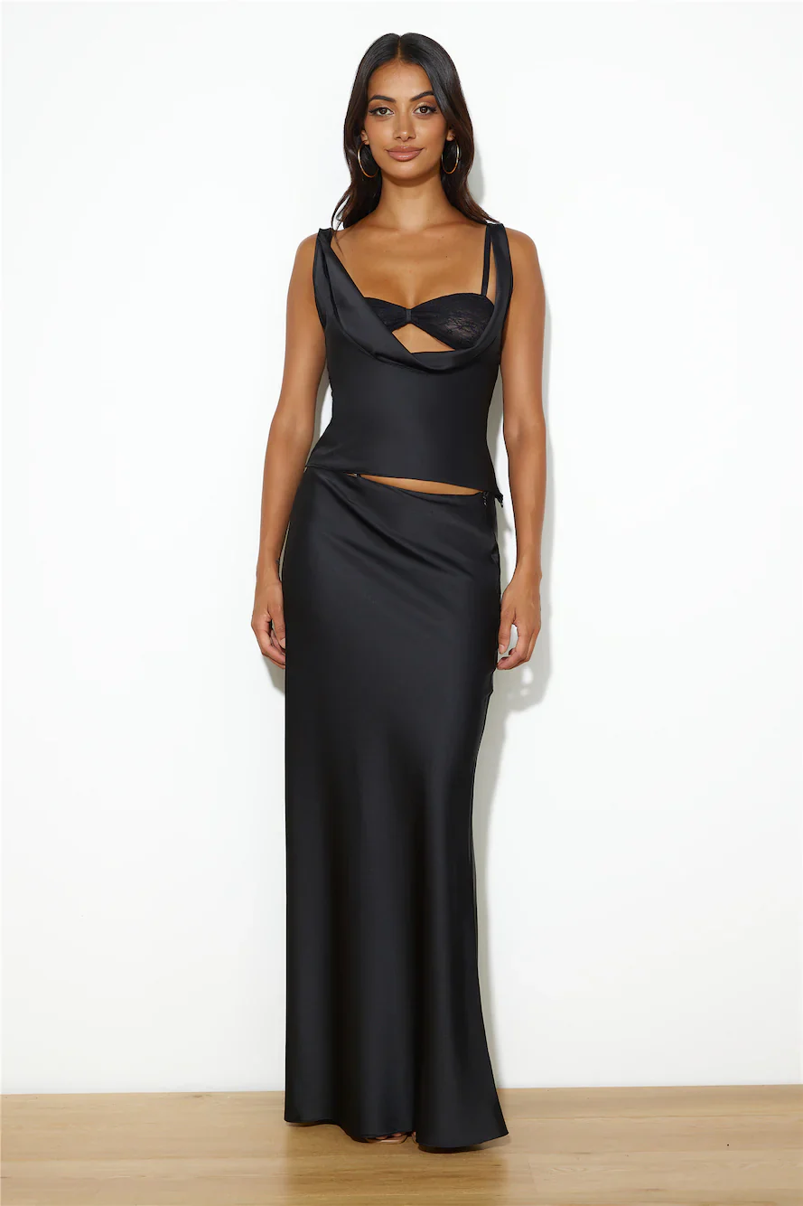 LIONESS Delilah Top Ink