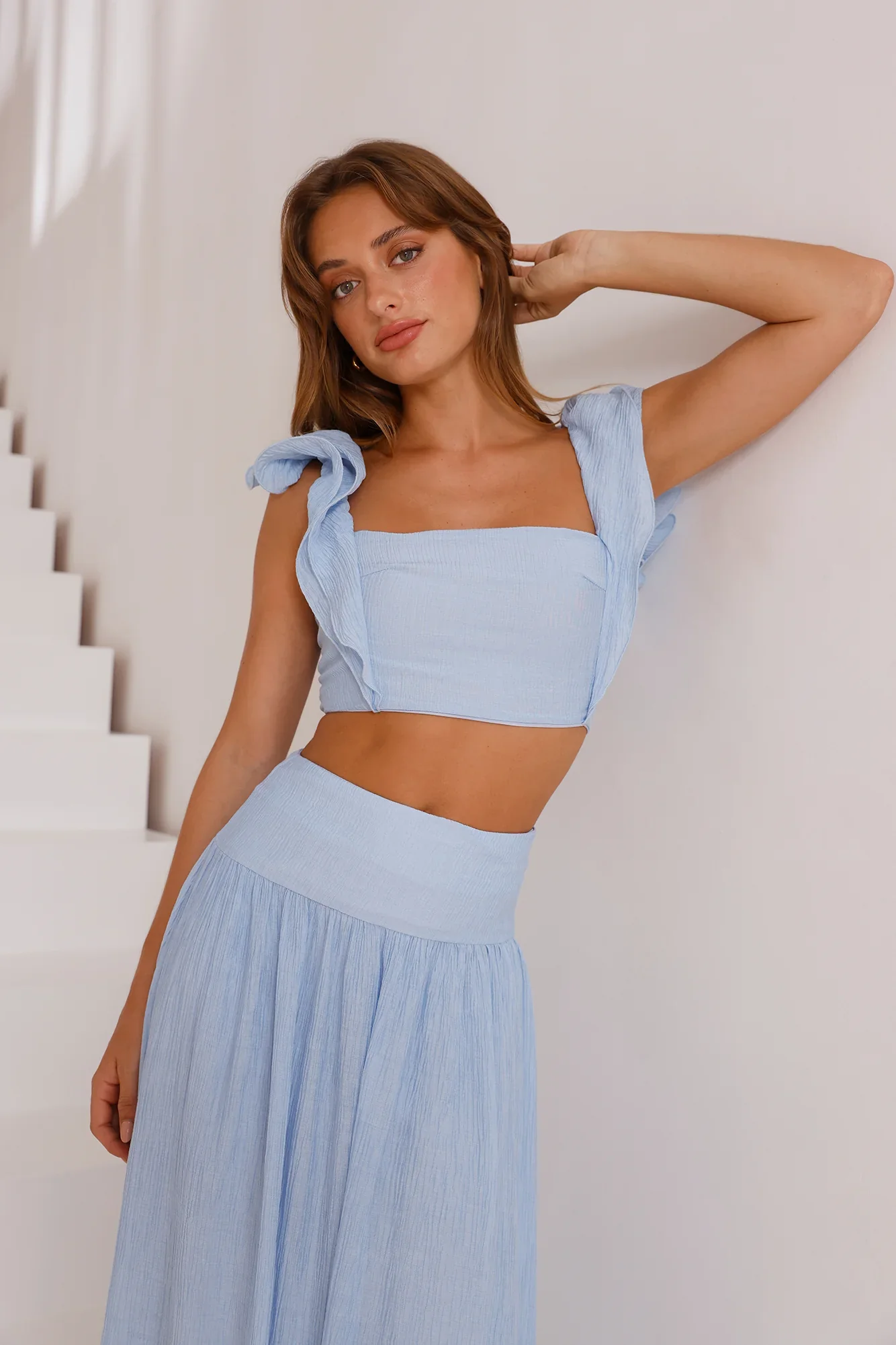 Island Of Milos Set Light Blue