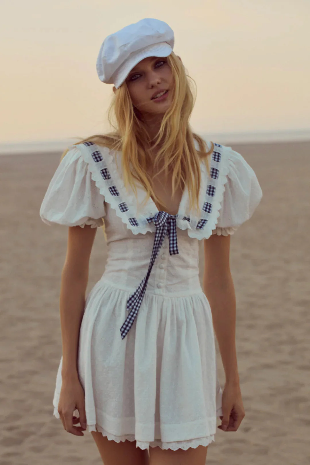 Ruby Ribbon Mini Dress