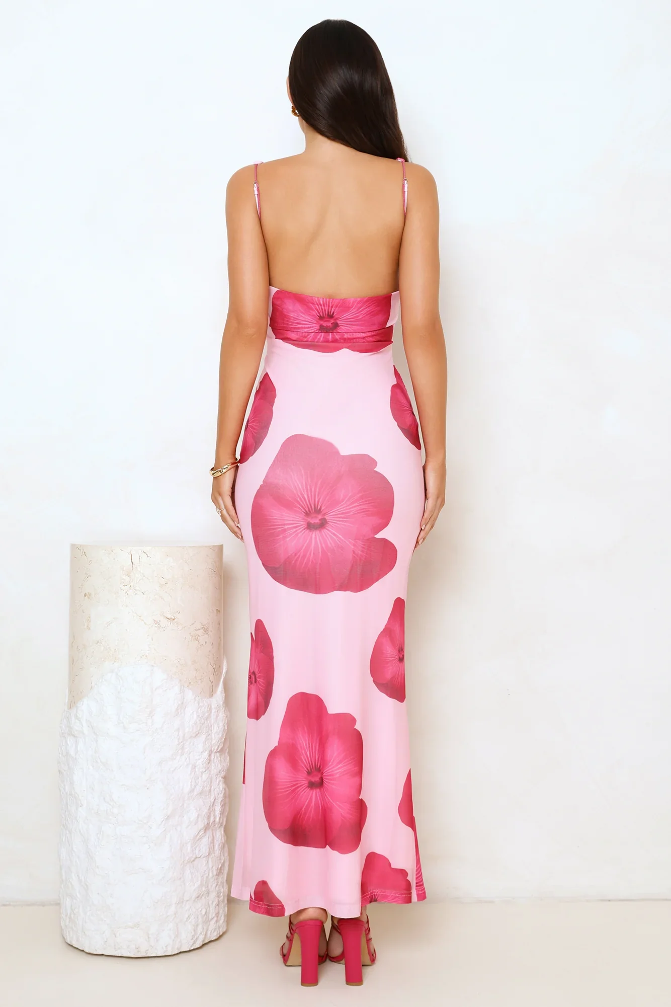 Hey Gorgeous Maxi Dress Pink