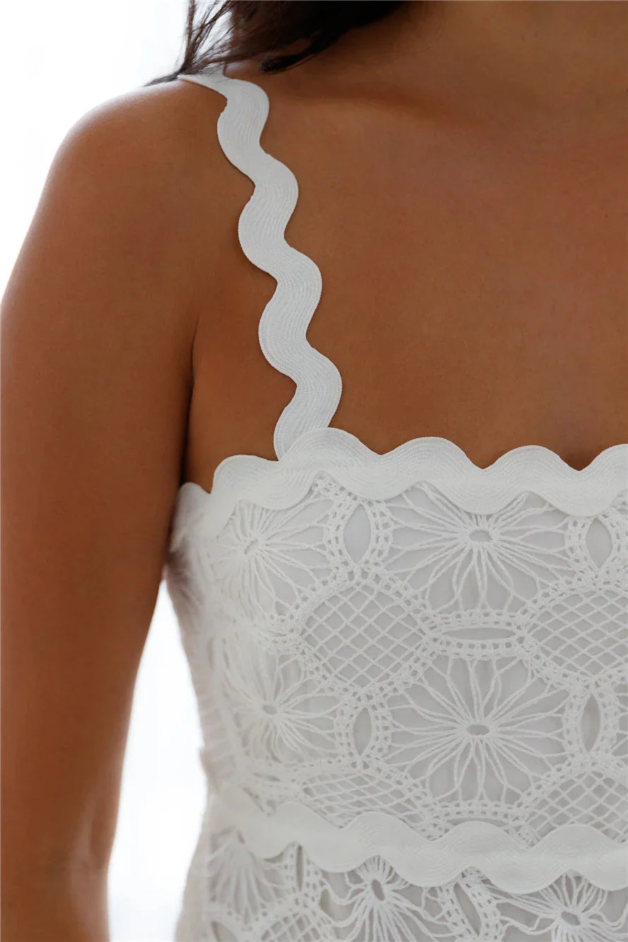 Blanca Maxi Dress White