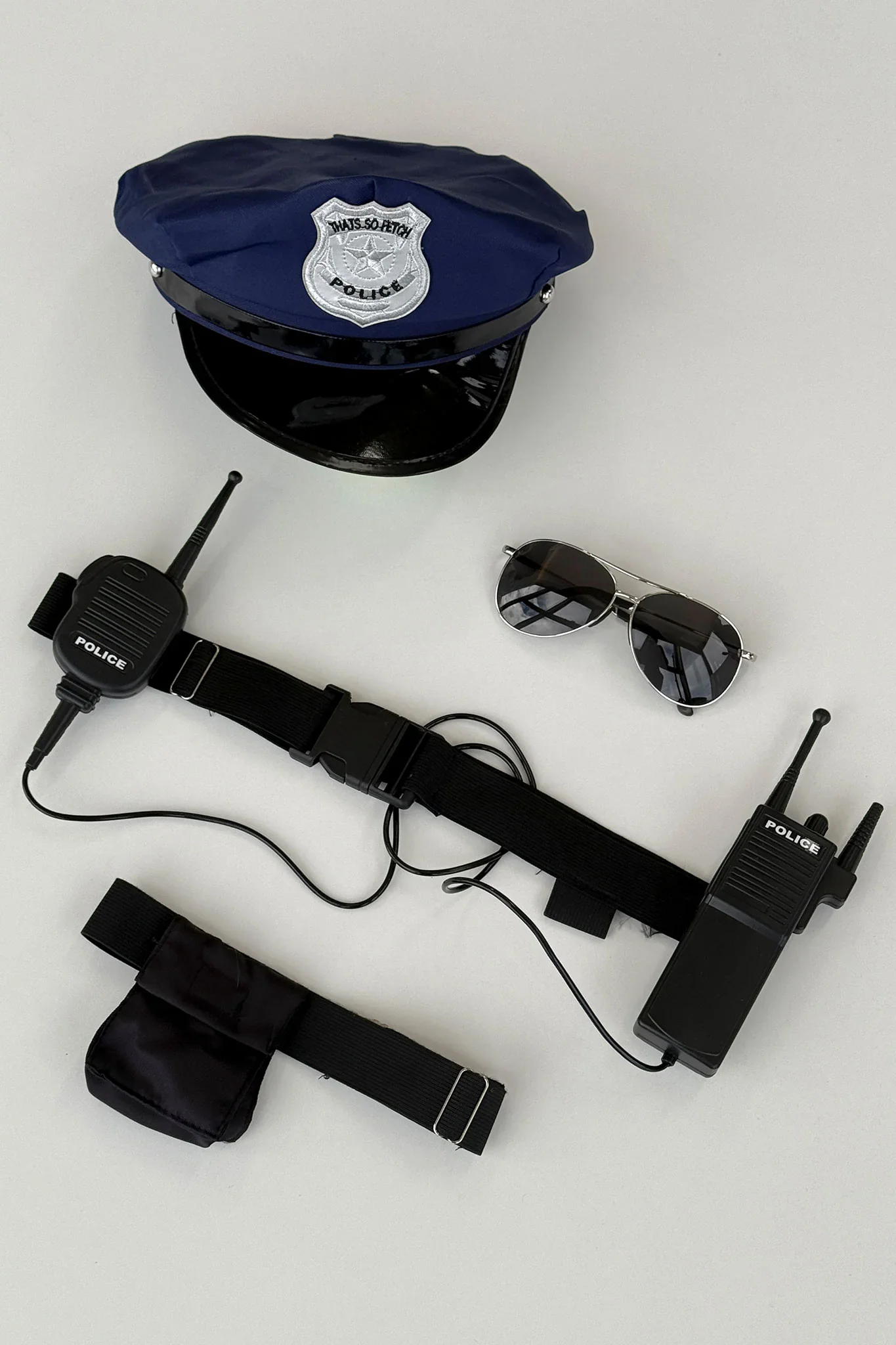 5 Piece Police Costume Kit