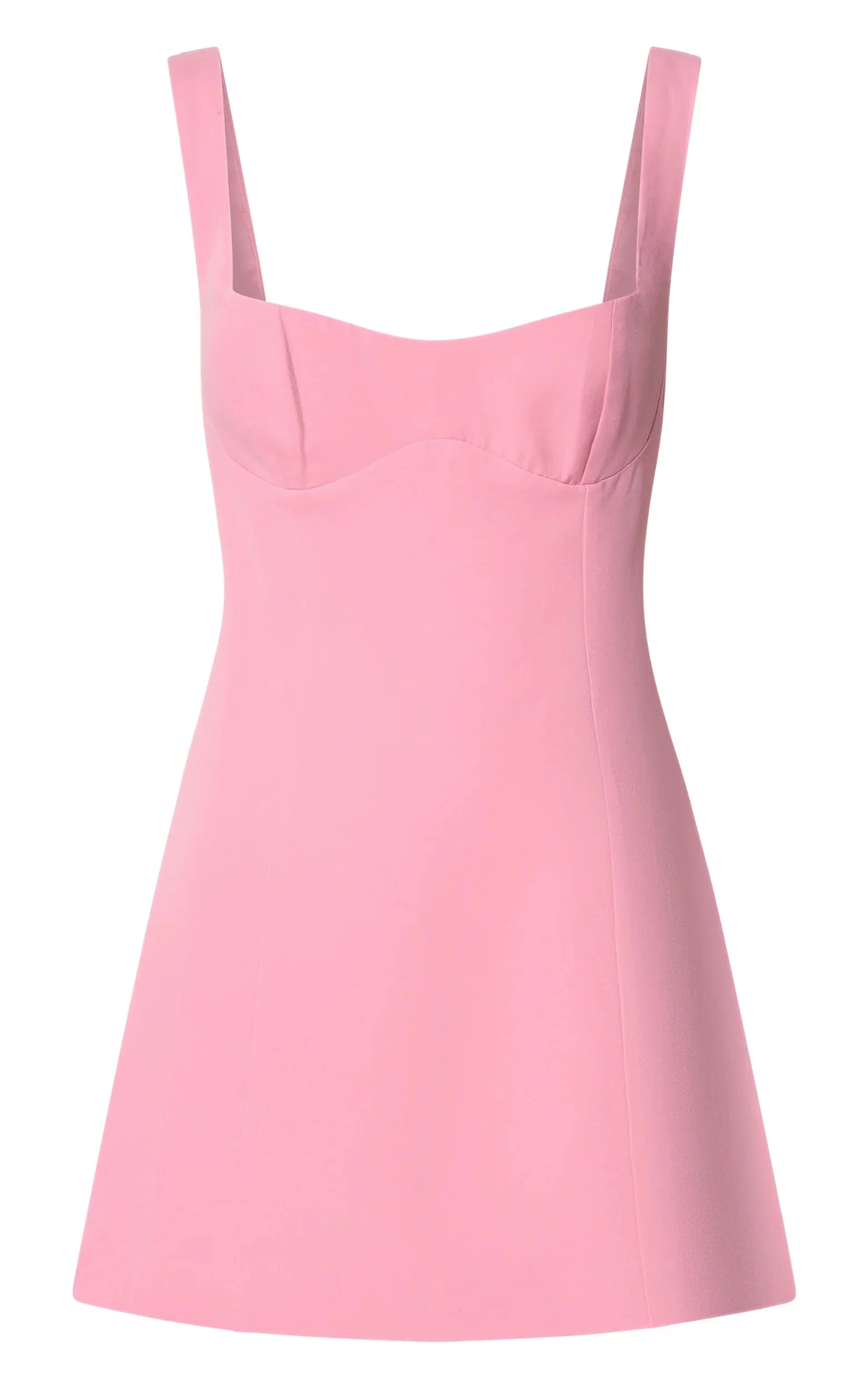 Aretha Mini Dress Corset Panel Dress in Pink