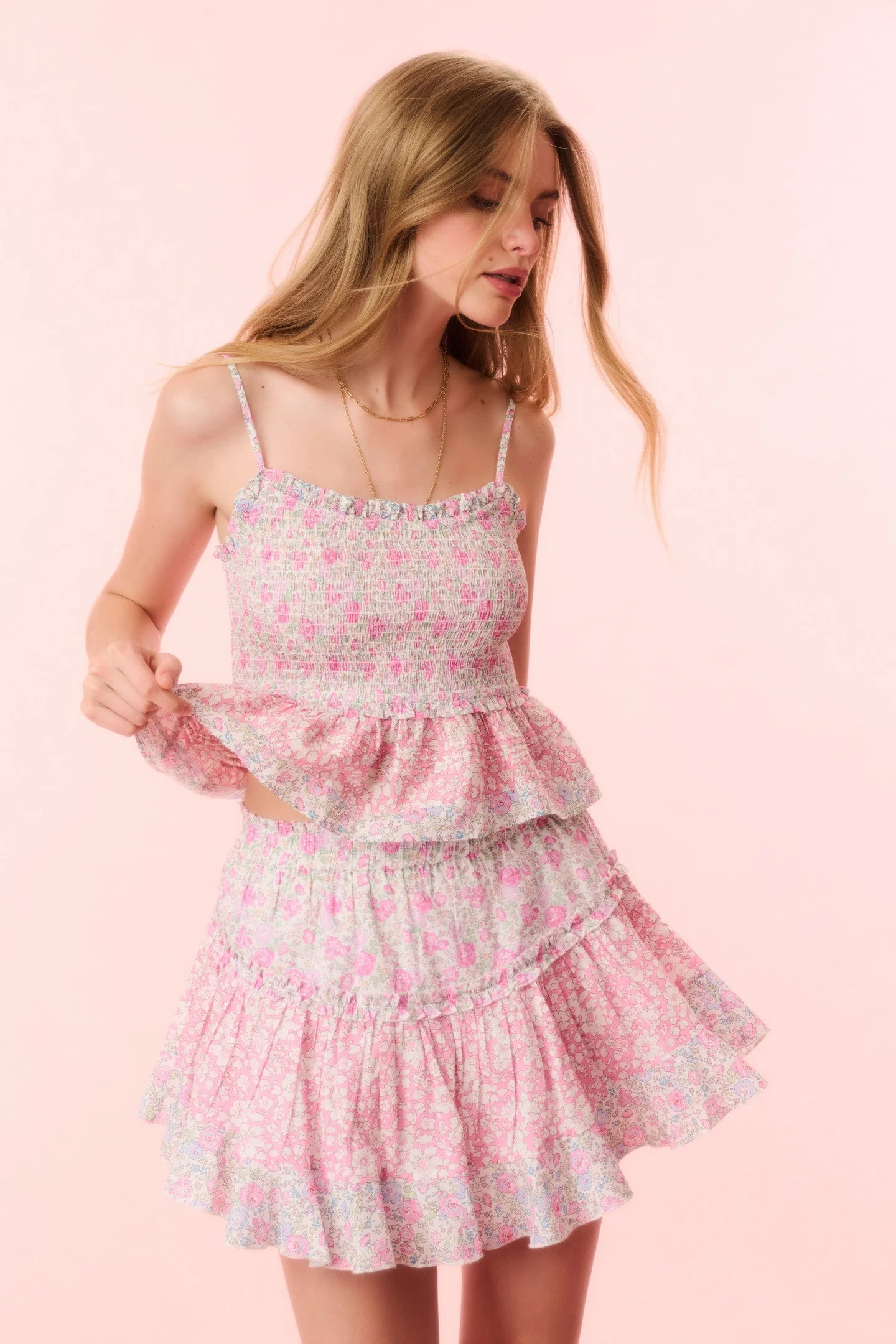 Bardon Liberty Fabric Mini Skirt