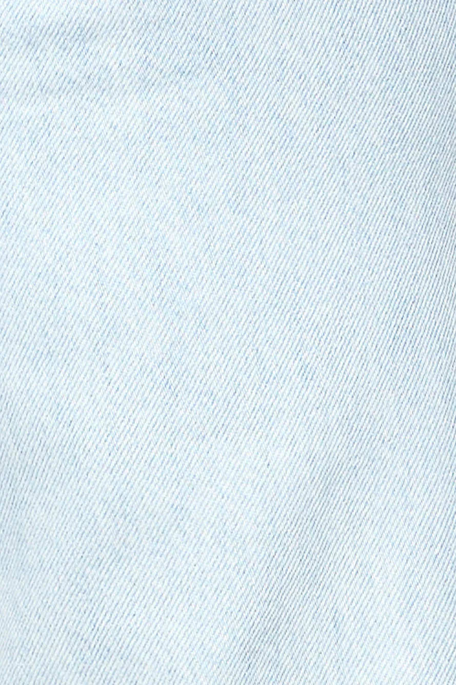 LEVI'S '80s Mom Jeans Light Indigo Stone Wash