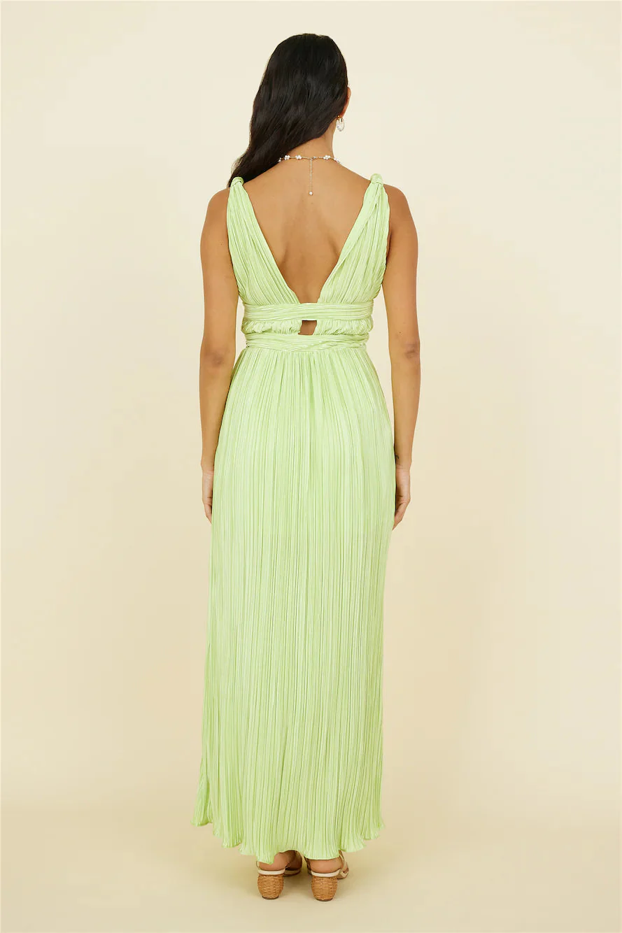 Jupiter Calling Maxi Dress Green