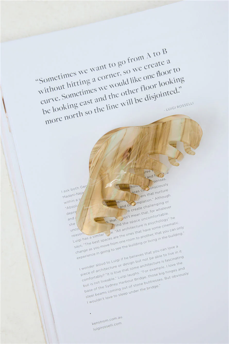 Lavina Claw Clip Natural