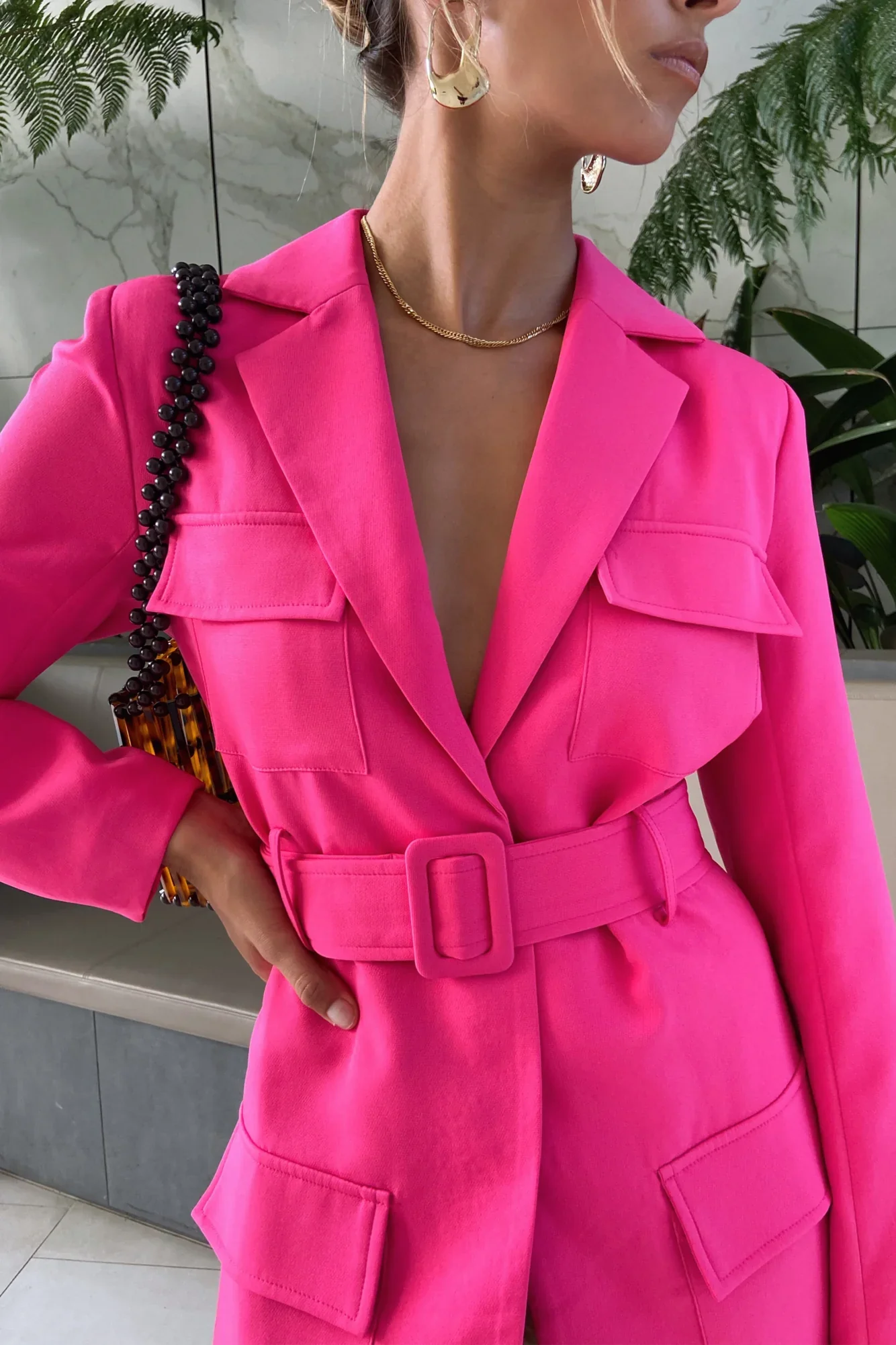 LIONESS Steinway Mini Dress Pink